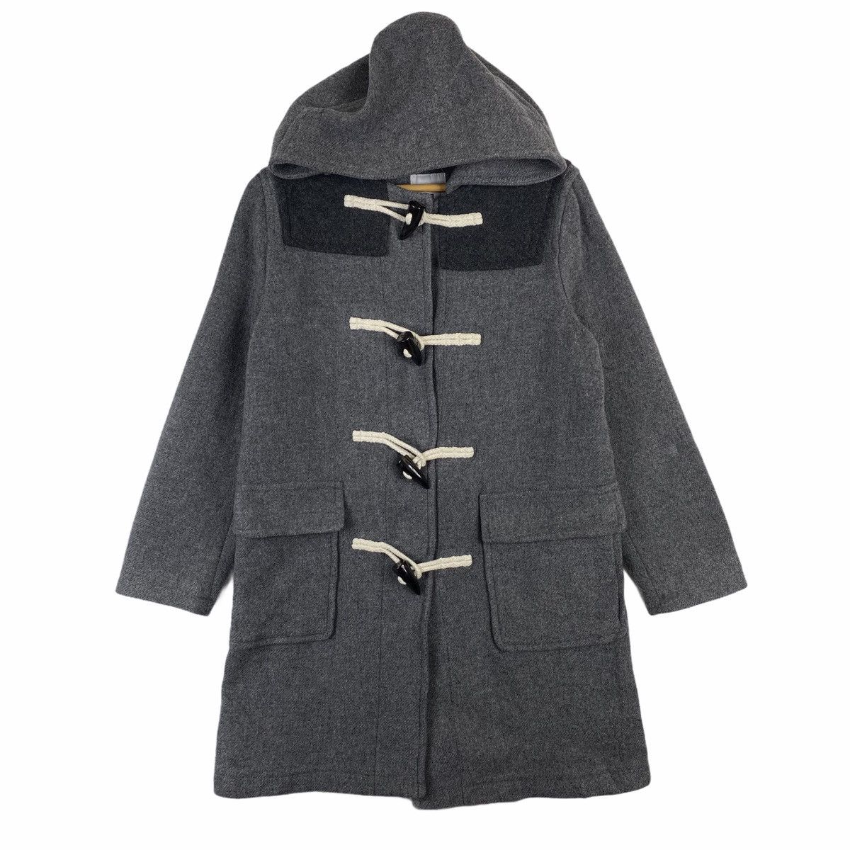 JW Anderson × Japanese Brand × Uniqlo JW ANDERSON X UNIQLO Toggle Button Hoodie Wool Jacket Size US L / EU 52-54 / 3 - 1 Thumbnail