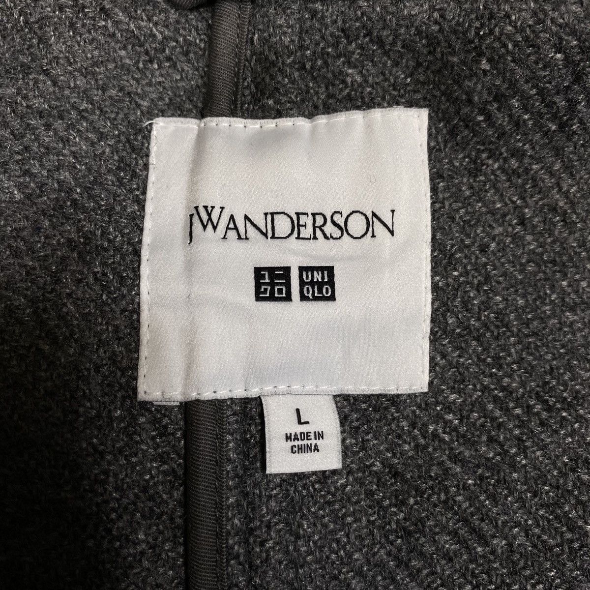 JW Anderson × Japanese Brand × Uniqlo JW ANDERSON X UNIQLO Toggle Button Hoodie Wool Jacket Size US L / EU 52-54 / 3 - 7 Thumbnail