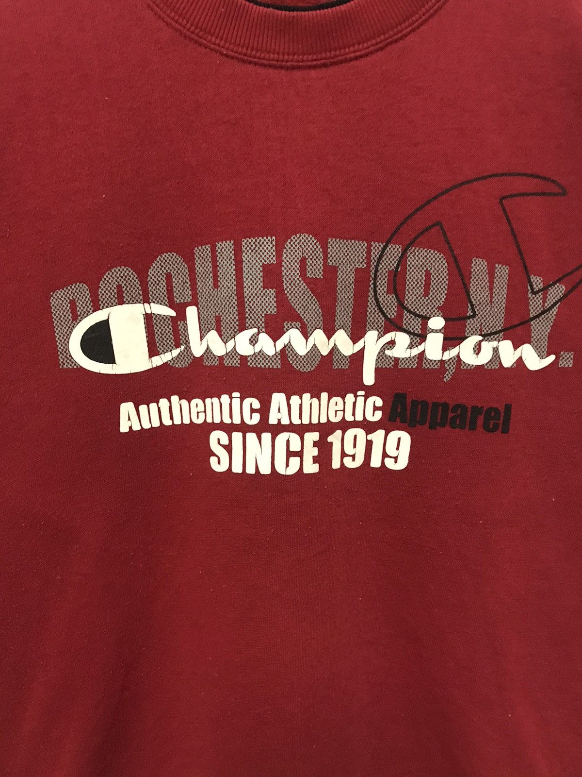 American Apparel Vintage Champion Sweatshirt Embroidered Logo Size US M / EU 48-50 / 2 - 2 Thumbnail