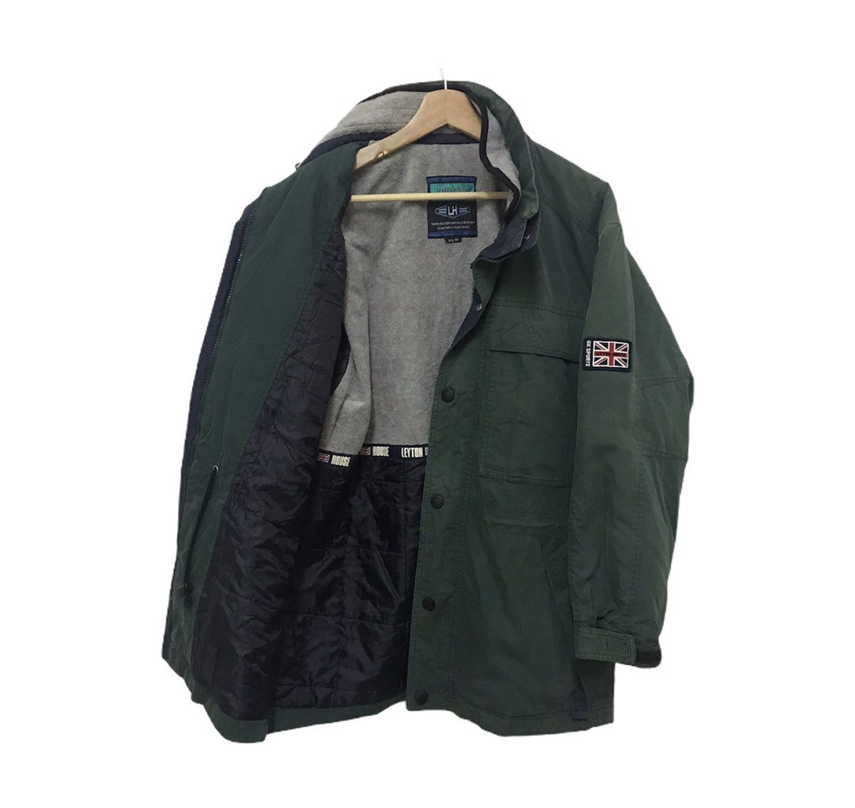 Japanese Brand Vintage Leyton House Racing Team Jacket Motorsports Brand Size US M / EU 48-50 / 2 - 2 Thumbnail