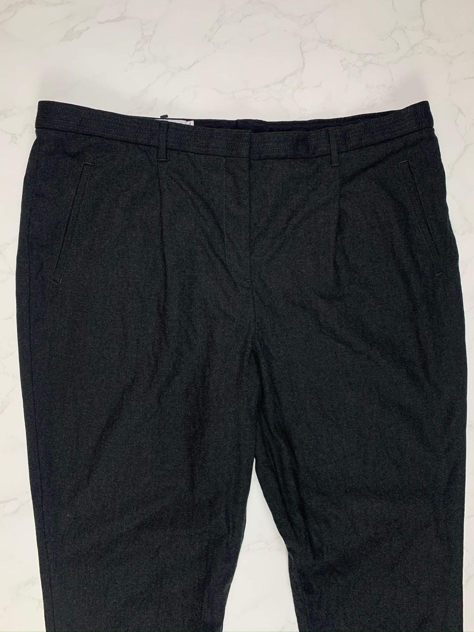 Jil Sander 🔥90% OFF🔥 [SALE] Jil Sander Dark Grey Wool Casual Pants Size 36" / US 14 / IT 50 - 8 Thumbnail