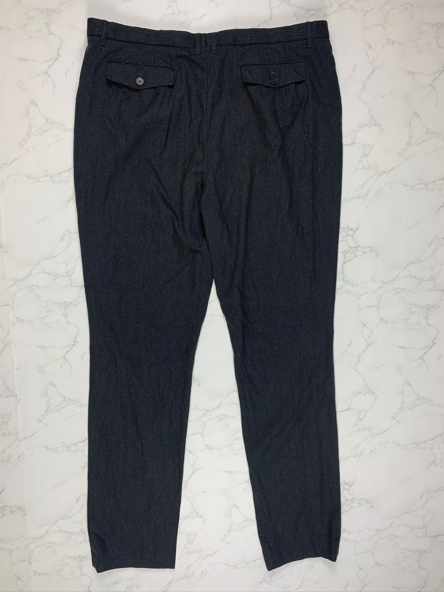 Jil Sander 🔥90% OFF🔥 [SALE] Jil Sander Dark Grey Wool Casual Pants Size 36" / US 14 / IT 50 - 11 Thumbnail