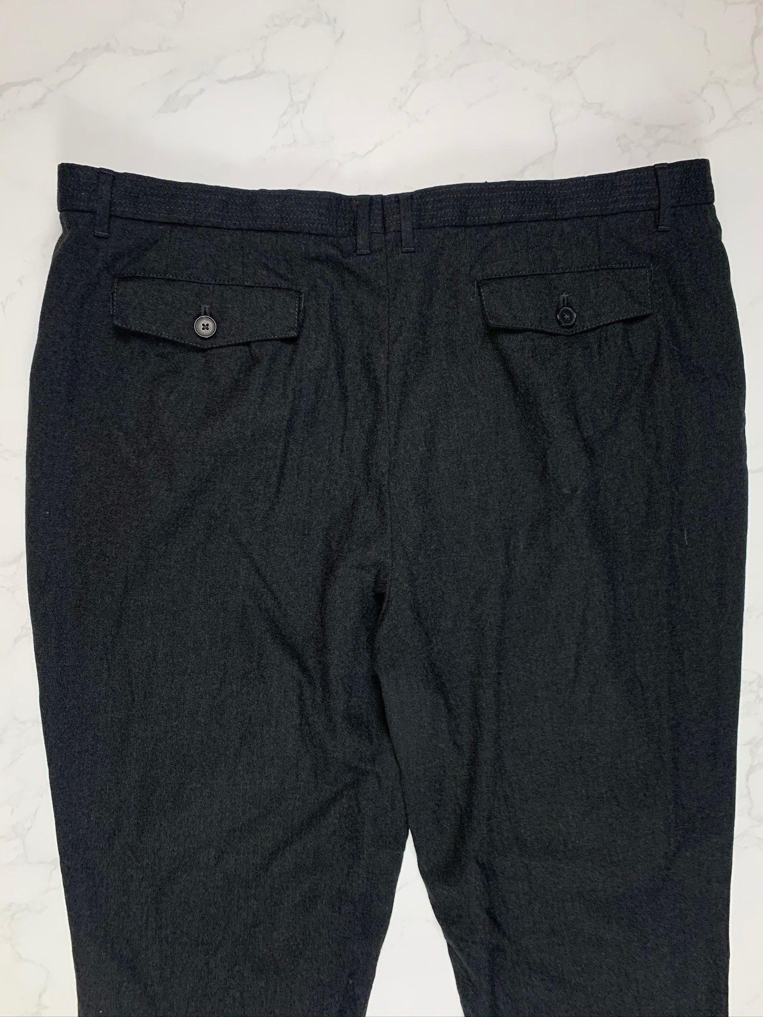 Jil Sander 🔥90% OFF🔥 [SALE] Jil Sander Dark Grey Wool Casual Pants Size 36" / US 14 / IT 50 - 12 Thumbnail