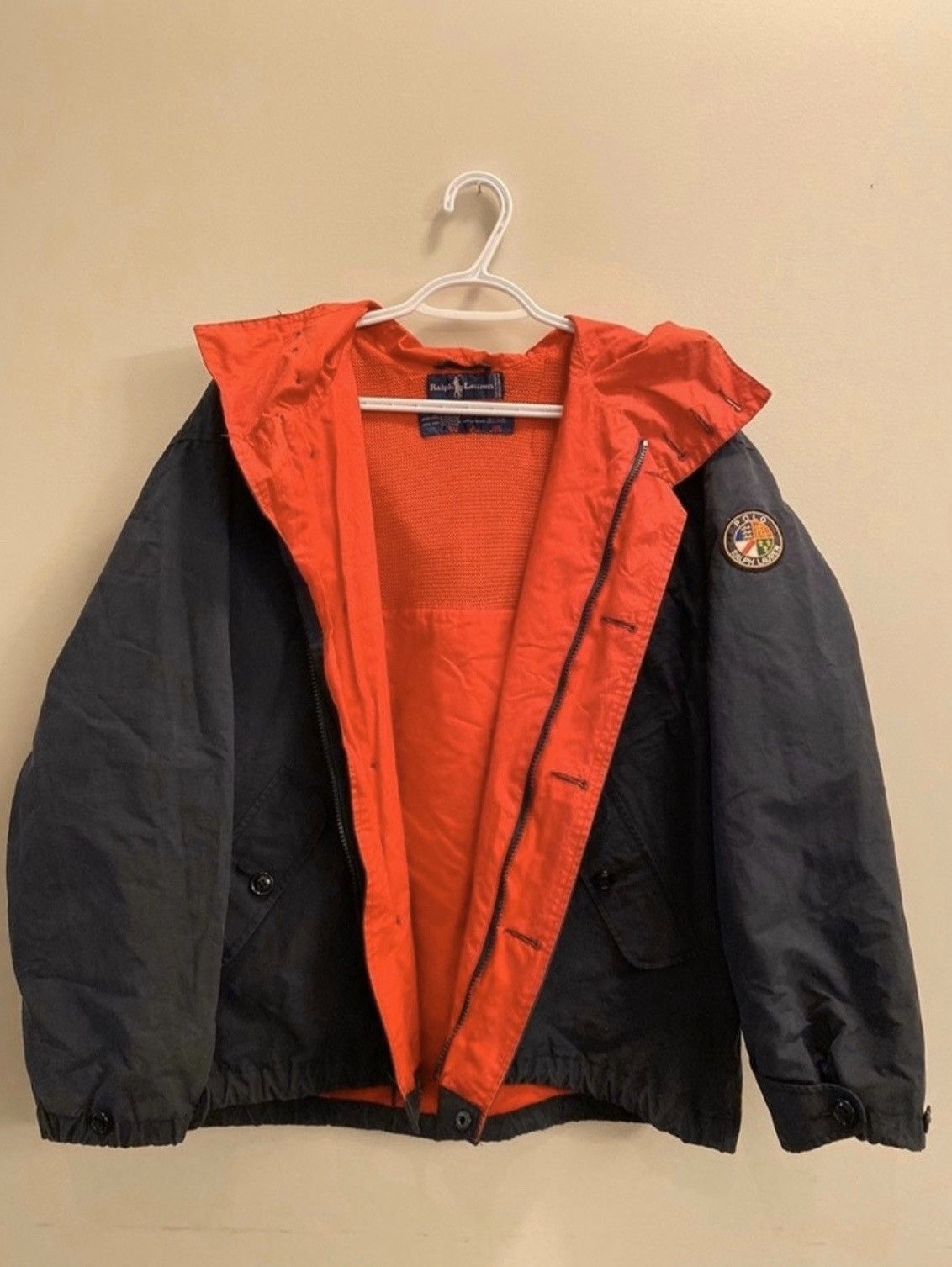 Japanese Brand × Polo Ralph Lauren × Vintage VINTAGE RALPH LAUREN VINTAGE PATCH COOKIE WINDBREAKER Size US M / EU 48-50 / 2 - 1 Thumbnail