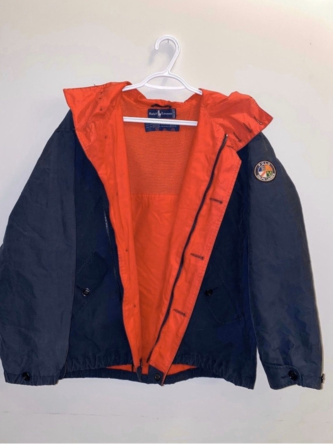 Japanese Brand × Polo Ralph Lauren × Vintage VINTAGE RALPH LAUREN VINTAGE PATCH COOKIE WINDBREAKER Size US M / EU 48-50 / 2 - 2 Thumbnail