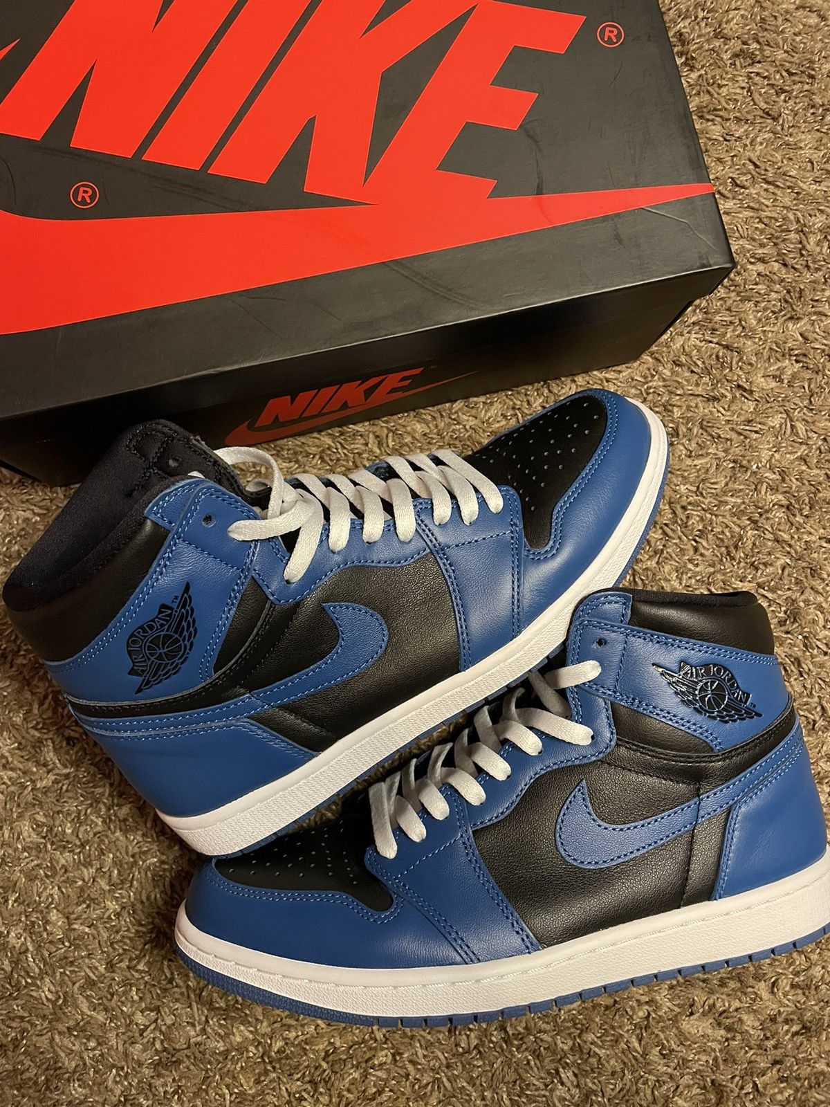 Jordan Brand Jordan 1 retro high dark Marina blue size 9.5 Size US 9.5 / EU 42-43 - 1 Thumbnail