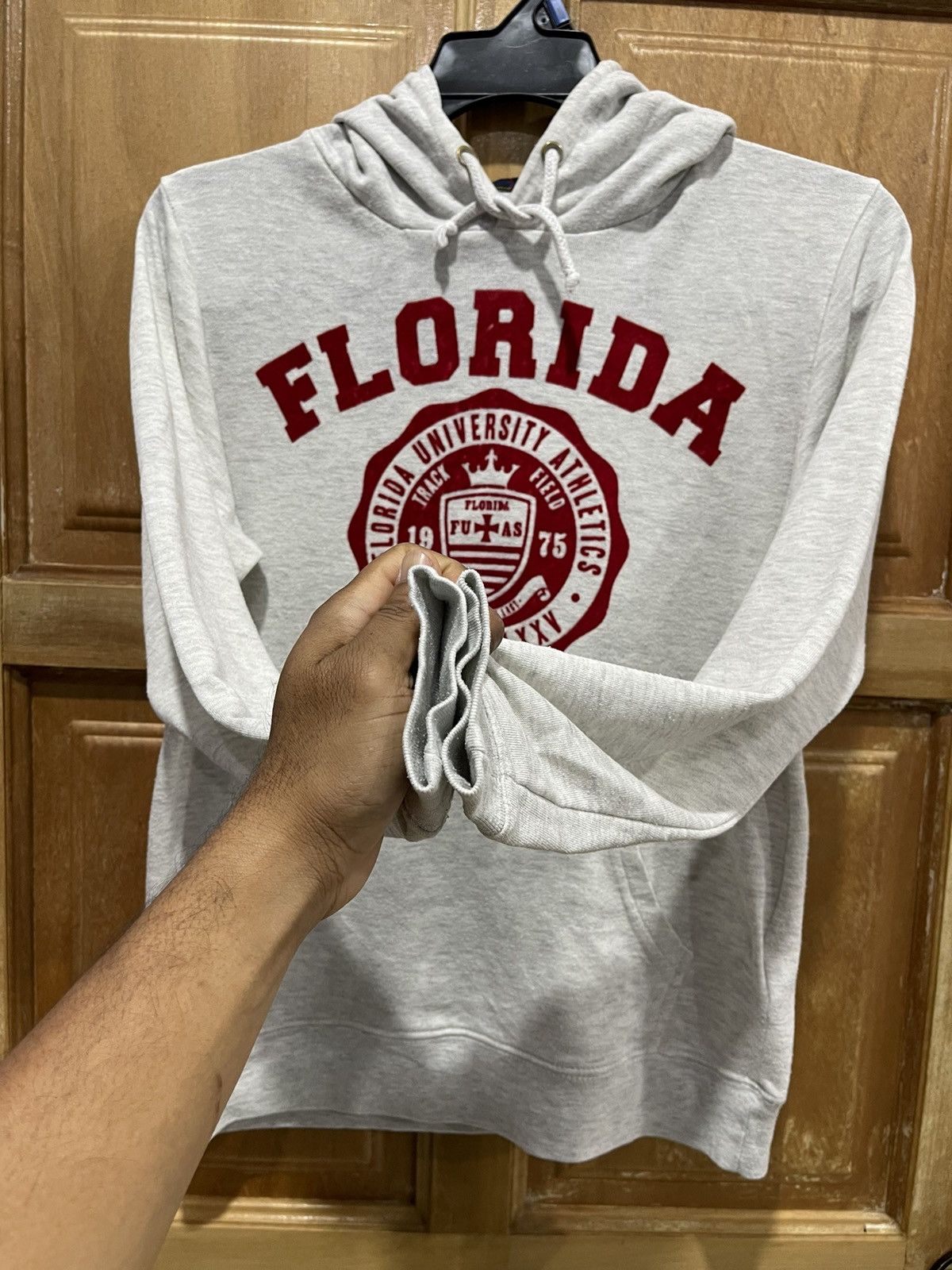 Vintage Special Florida University Athletic Velvet Print Logo Hoodie Size US M / EU 48-50 / 2 - 8 Thumbnail