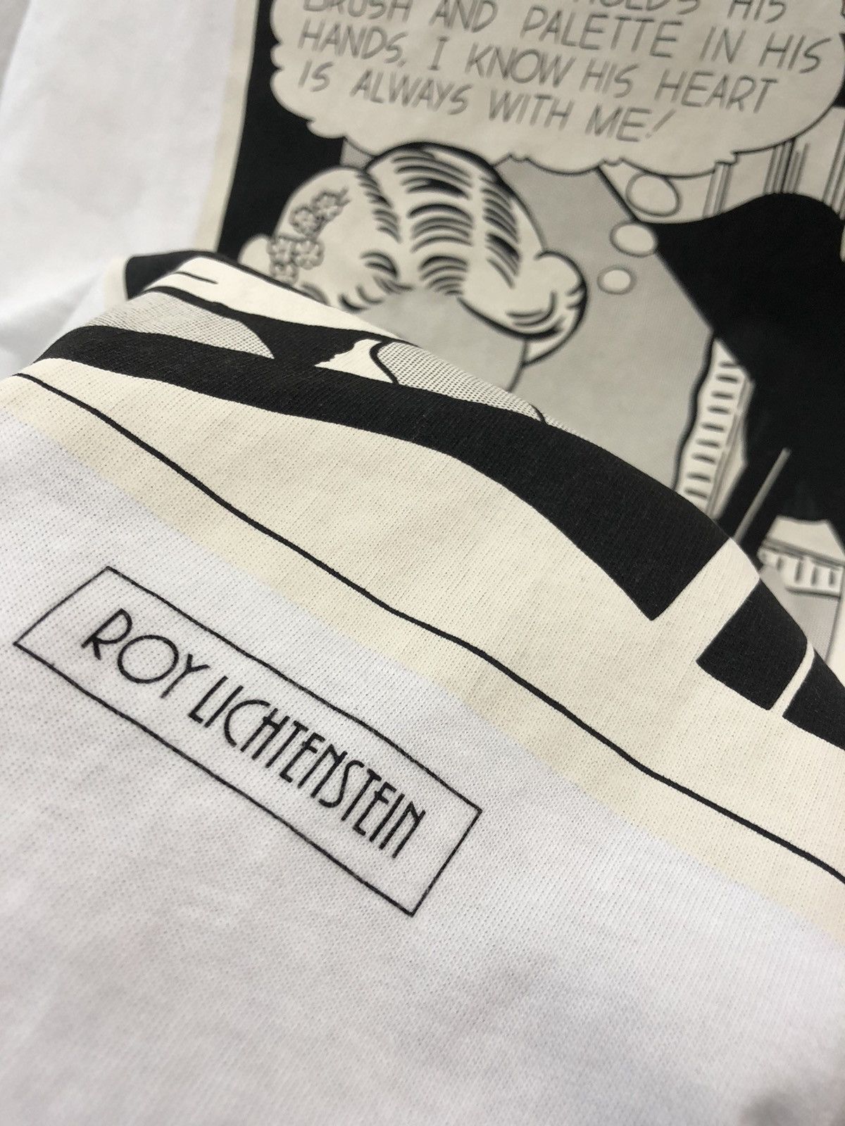 Japanese Brand × Uniqlo UNIQLO x ROY LICHTENSTEIN Girl at Piano tees Size US M / EU 48-50 / 2 - 6 Thumbnail