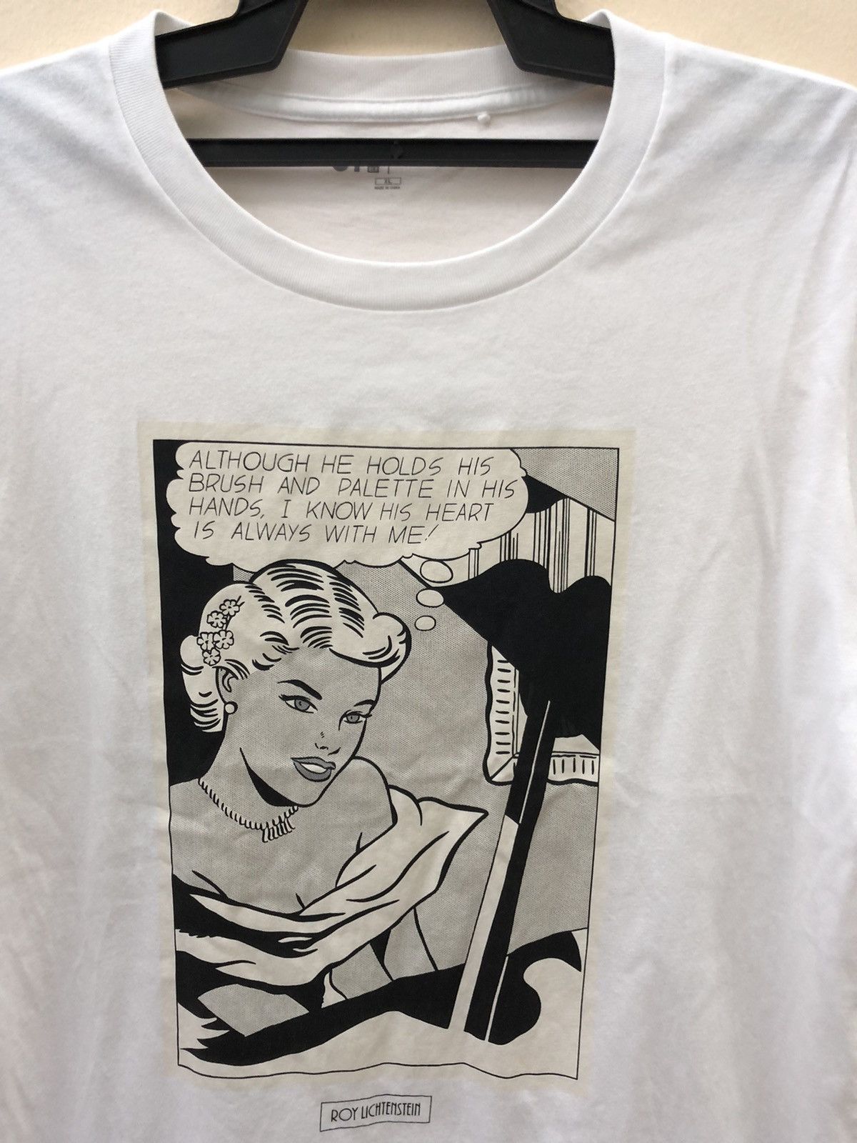 Japanese Brand × Uniqlo UNIQLO x ROY LICHTENSTEIN Girl at Piano tees Size US M / EU 48-50 / 2 - 3 Thumbnail