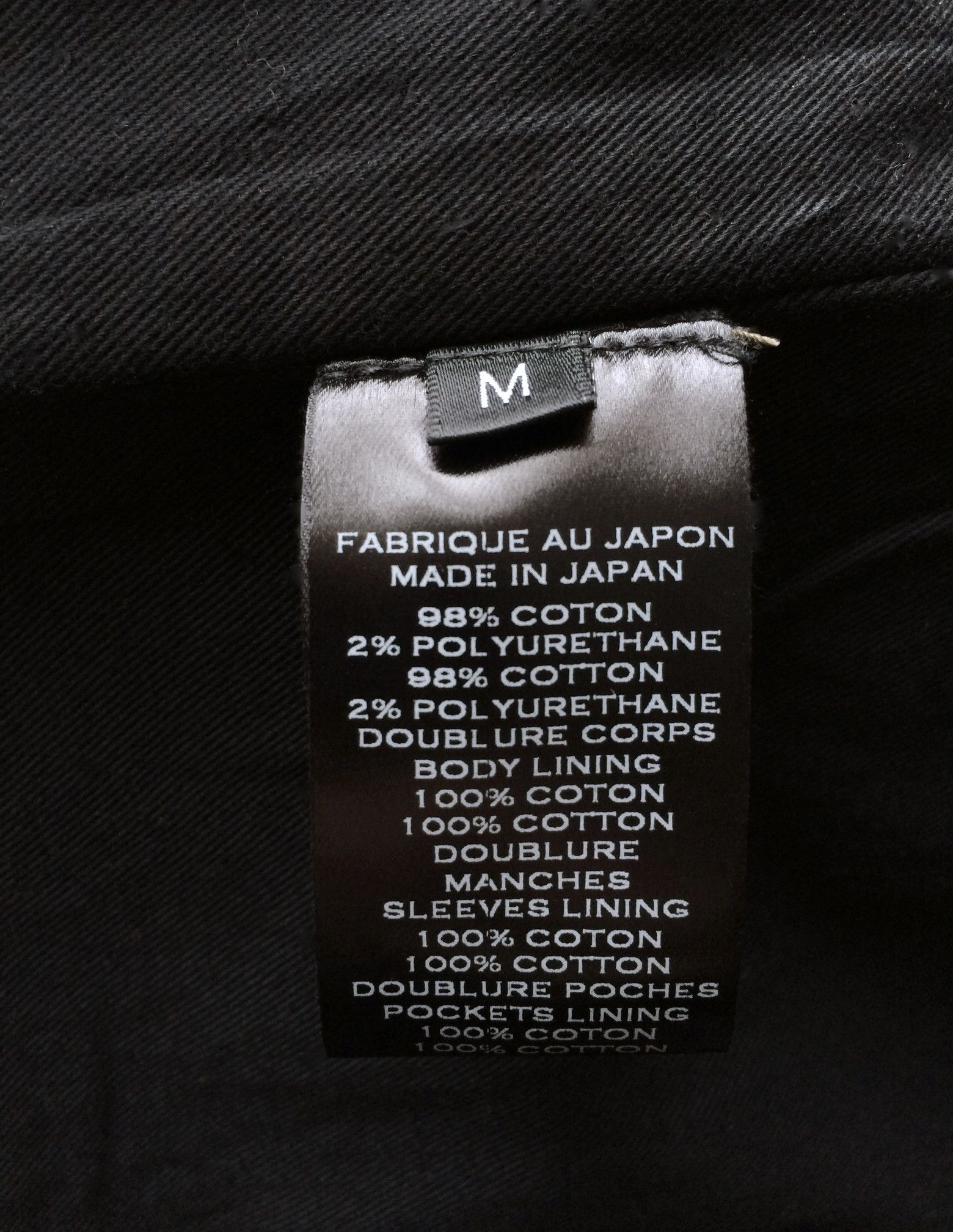 Balmain Black Waxed Denim Jacket Size US S / EU 44-46 / 1 - 8 Thumbnail