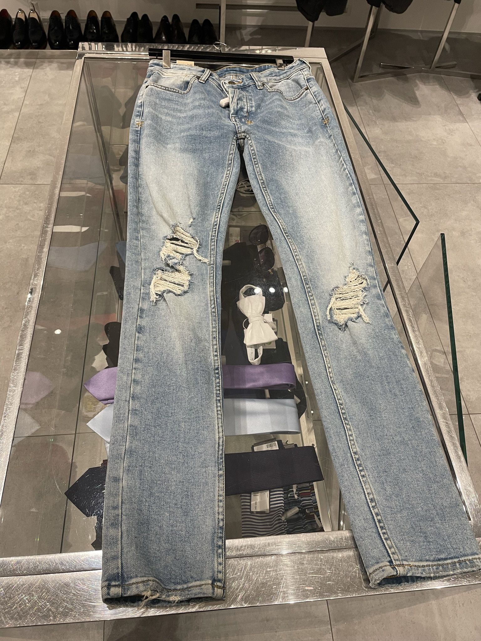 Ksubi Ripped Jeans Size US 30 / EU 46 - 5 Thumbnail