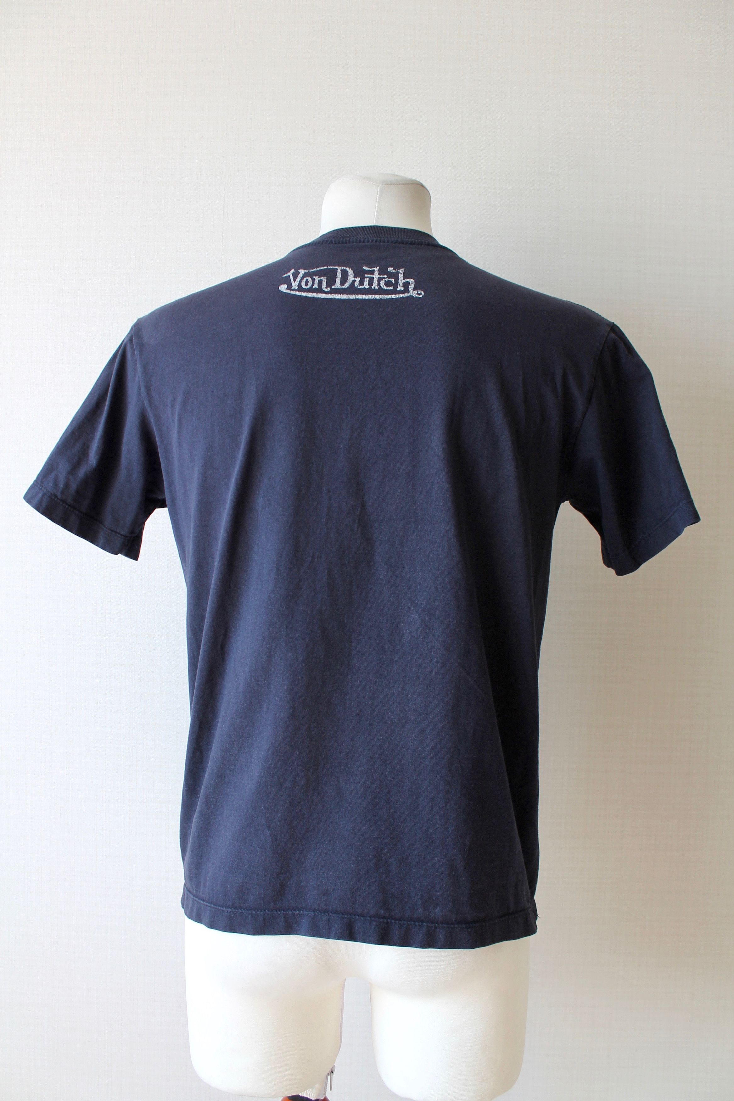 Vintage VINTAGE! Von Dutch t-shirt print big logo Size US M / EU 48-50 / 2 - 4 Thumbnail