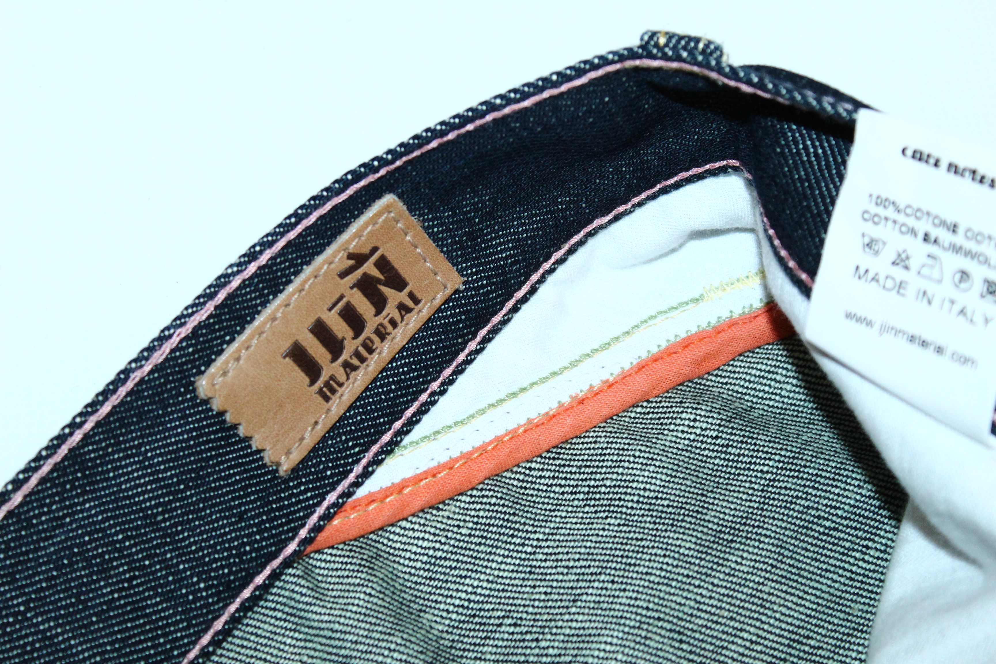 Japanese Brand Iijin Material Raw Denim Bootcut Baggy Western Jeans Size US 31 - 7 Thumbnail