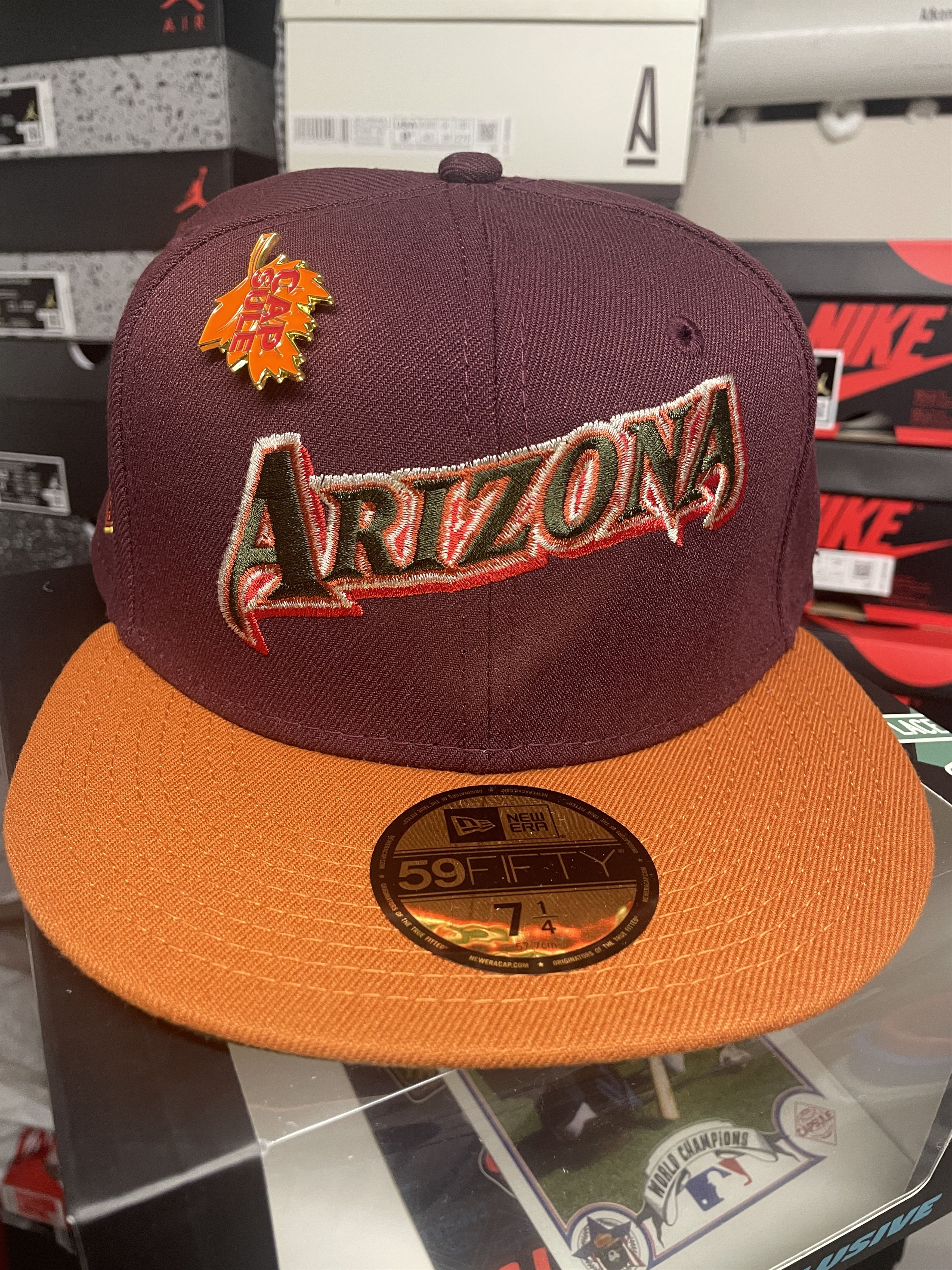 Capsule × New Era 7 1/4 Capsule Fall 2.0 Arizona Diamondbacks 20th Orange Size ONE SIZE - 2 Thumbnail