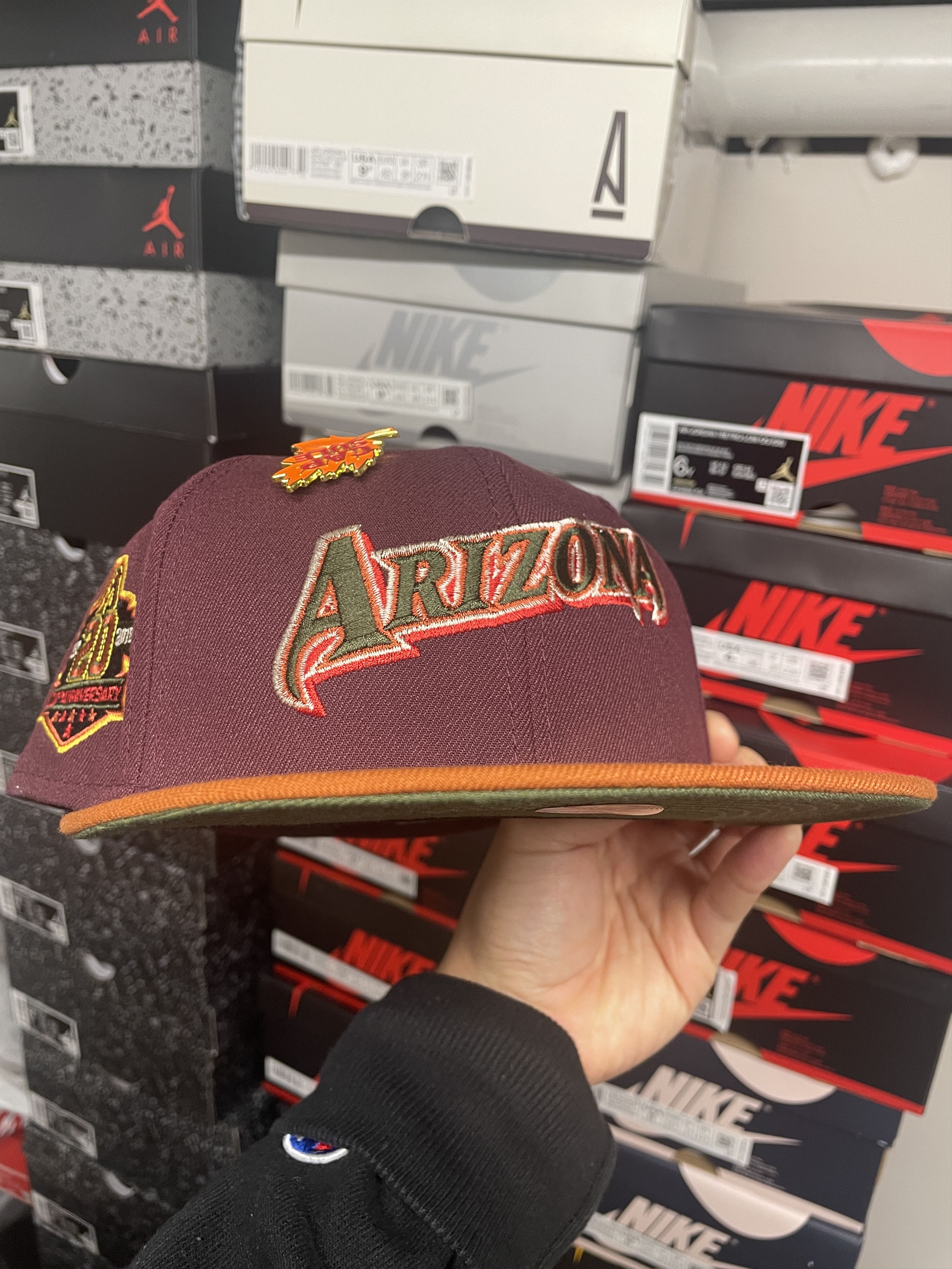Capsule × New Era 7 1/4 Capsule Fall 2.0 Arizona Diamondbacks 20th Orange Size ONE SIZE - 7 Thumbnail