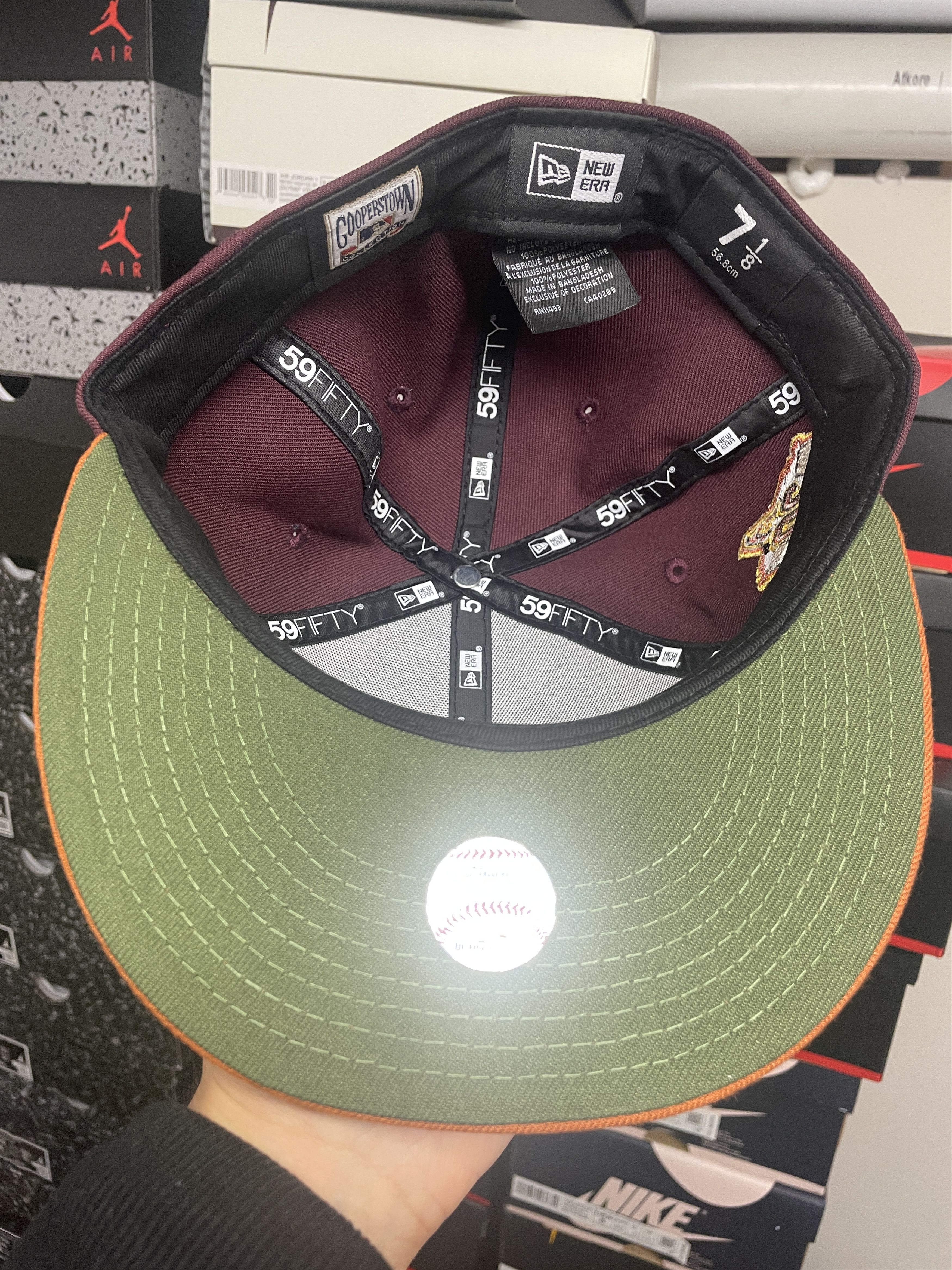 Capsule × New Era 7 1/8 Capsule Fall 2.0 Arizona Diamondbacks 20th Orange Size ONE SIZE - 6 Thumbnail