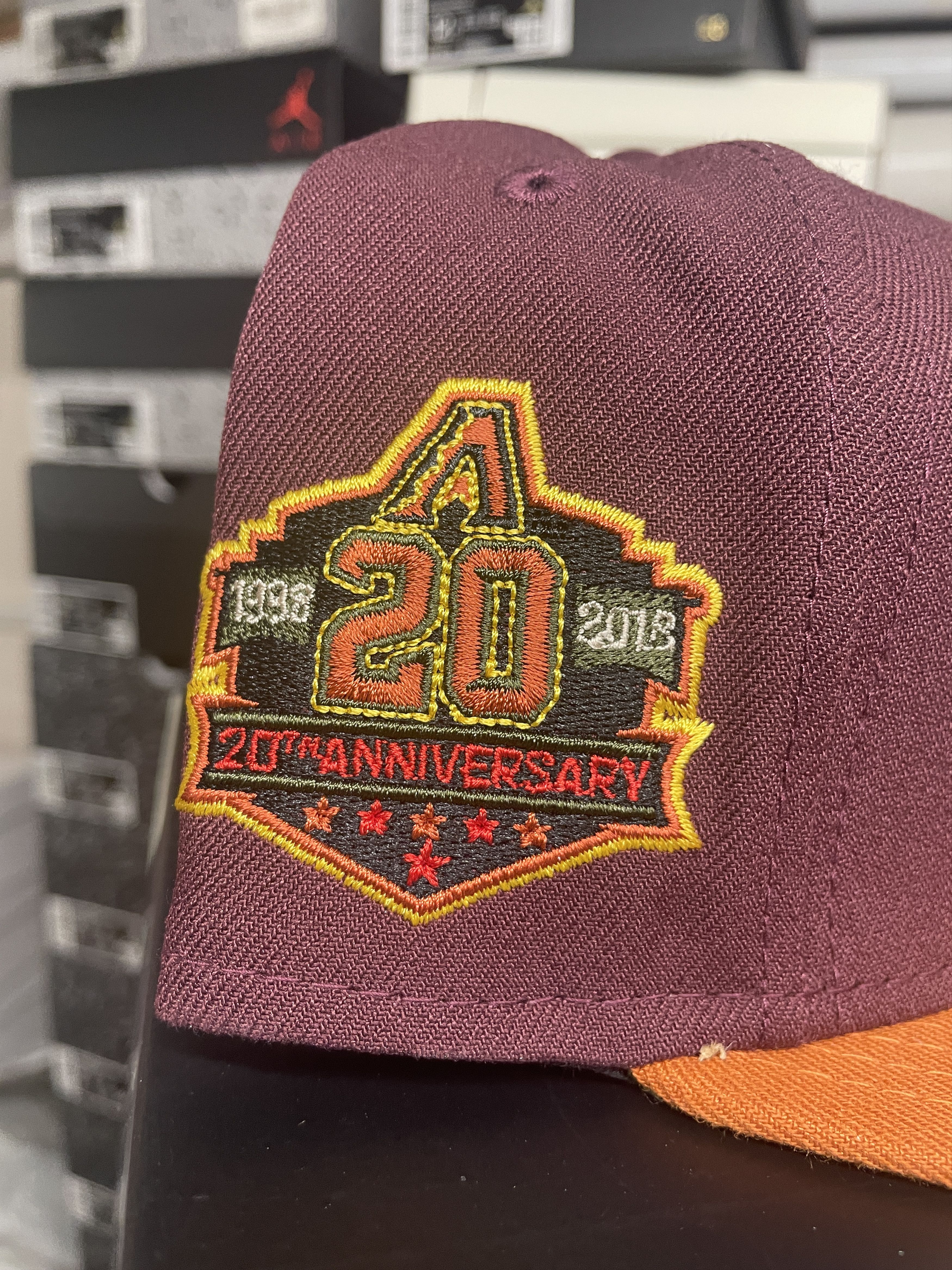 Capsule × New Era 7 1/8 Capsule Fall 2.0 Arizona Diamondbacks 20th Orange Size ONE SIZE - 4 Thumbnail