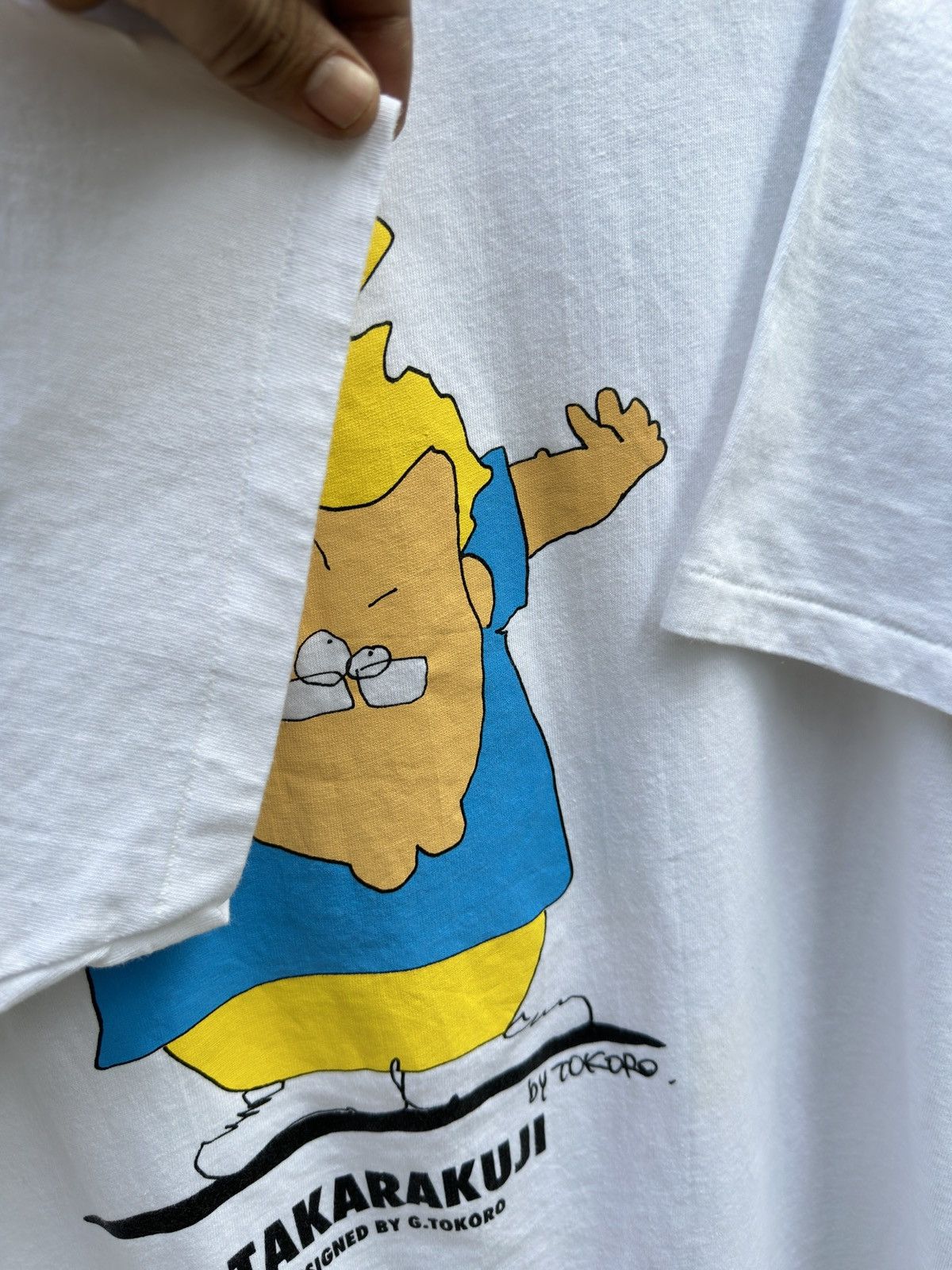 Anime Vintage 1990s Anime Takarakuji by Tokodo Tshirt A01 Size US S / EU 44-46 / 1 - 4 Thumbnail
