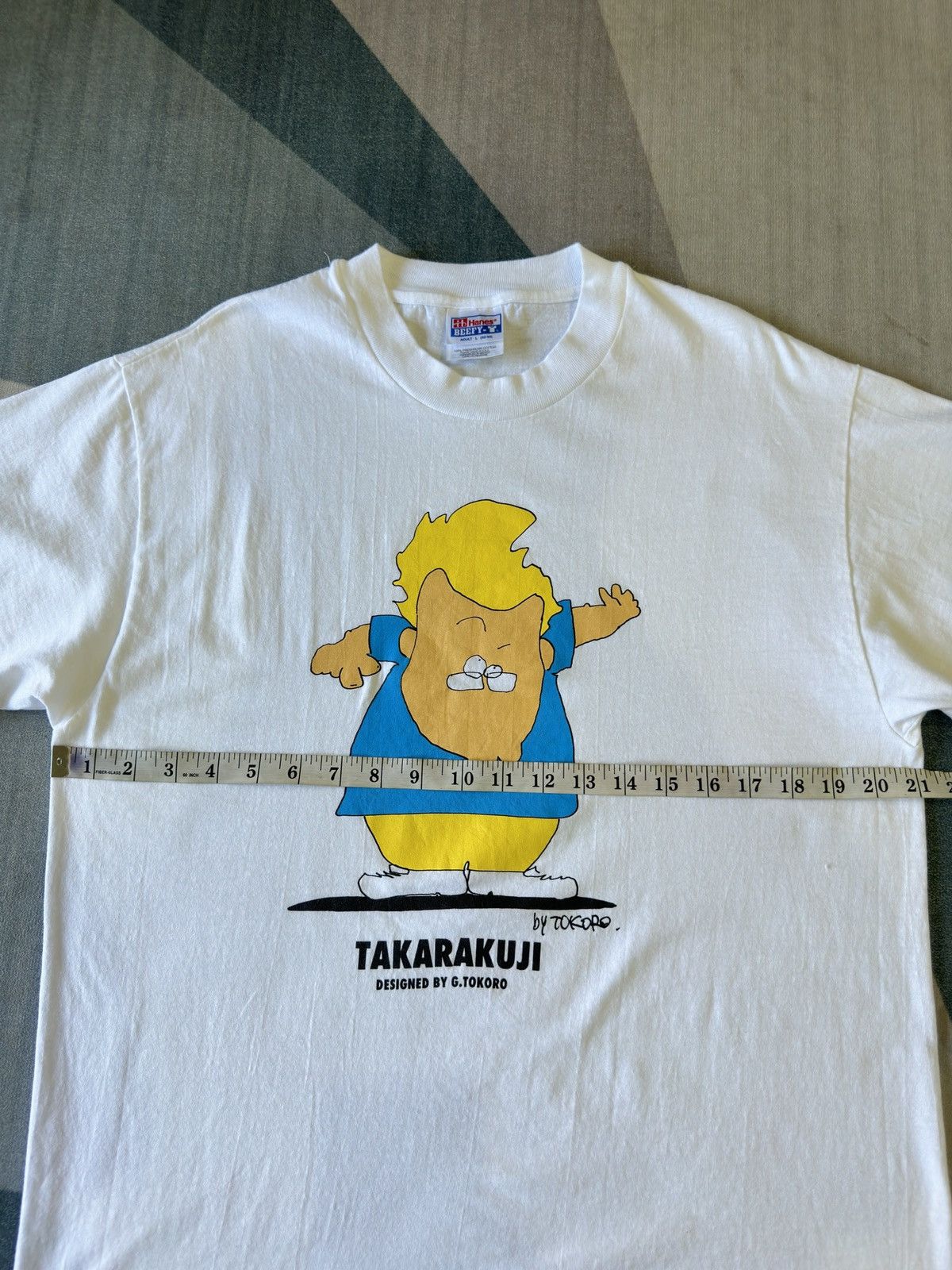 Anime Vintage 1990s Anime Takarakuji by Tokodo Tshirt A01 Size US S / EU 44-46 / 1 - 7 Thumbnail