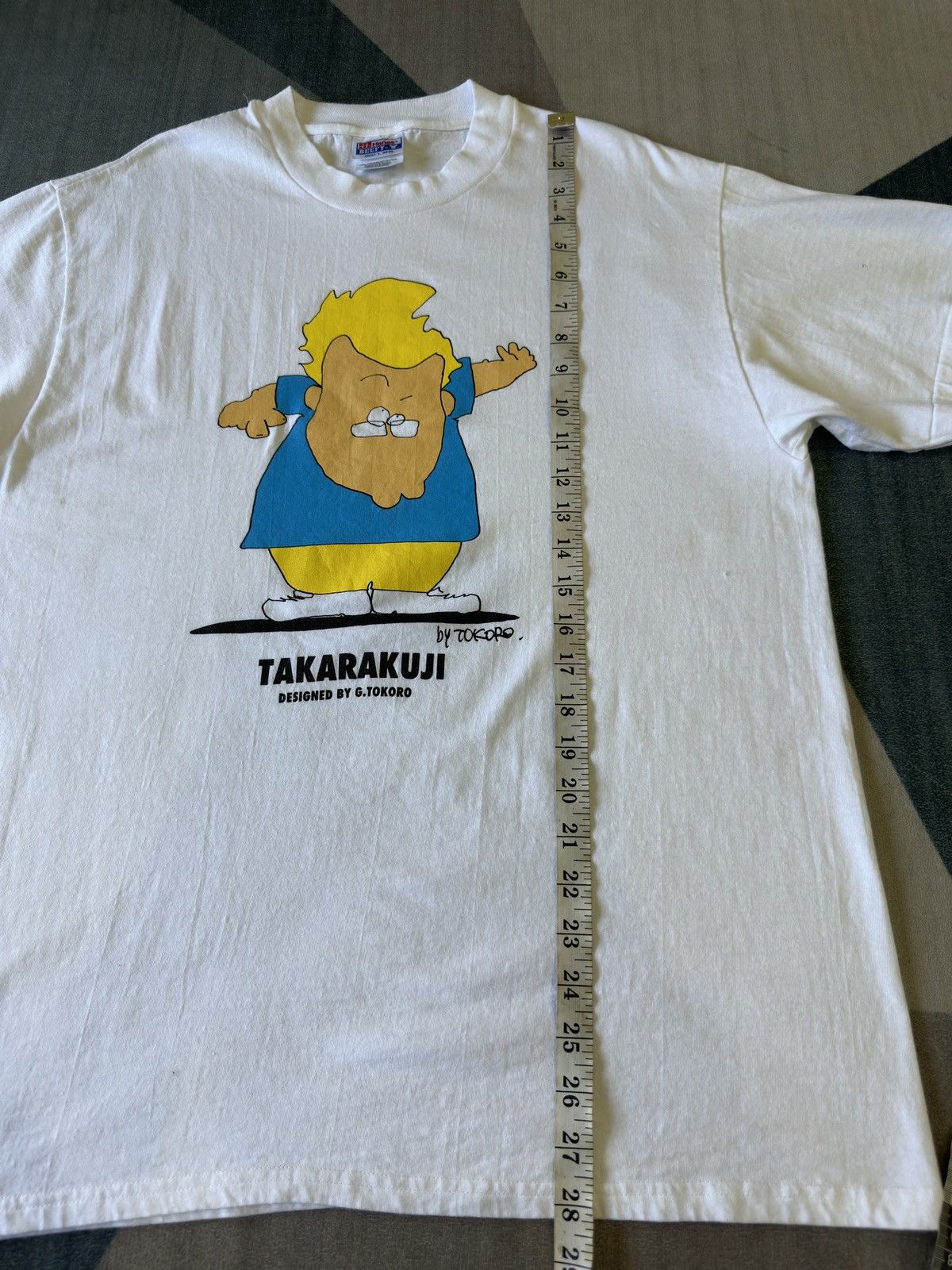 Anime Vintage 1990s Anime Takarakuji by Tokodo Tshirt A01 Size US S / EU 44-46 / 1 - 8 Thumbnail