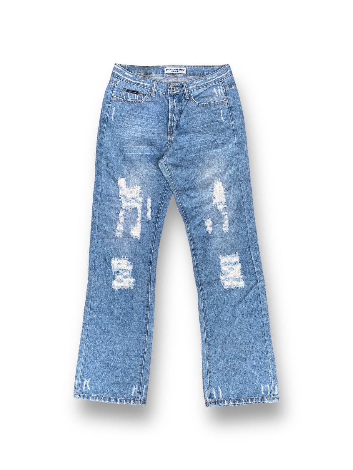 Dolce Gabbana D&G Distressed Jeans Vintage #B5