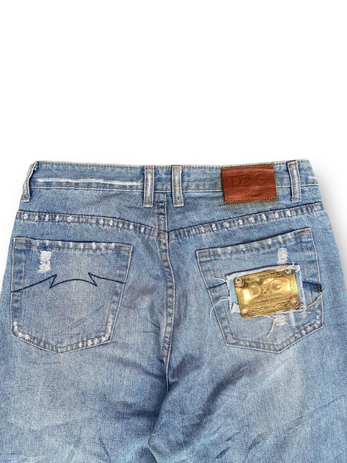 Dolce Gabbana D&G Distressed Jeans Vintage Style. #B5