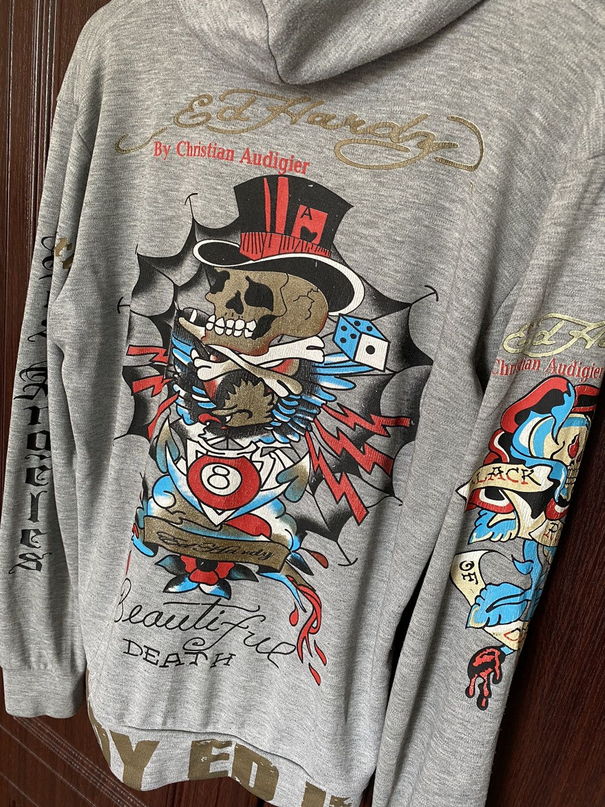 Ed Hardy Ed Hardy by Christian Audigier Hoodie like Stussy Size S Size US S / EU 44-46 / 1 - 2 Thumbnail