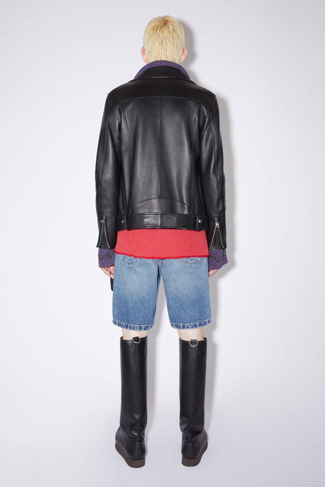Acne Studios Leather Jacket in Black Size US M / EU 48-50 / 2 - 3 Thumbnail