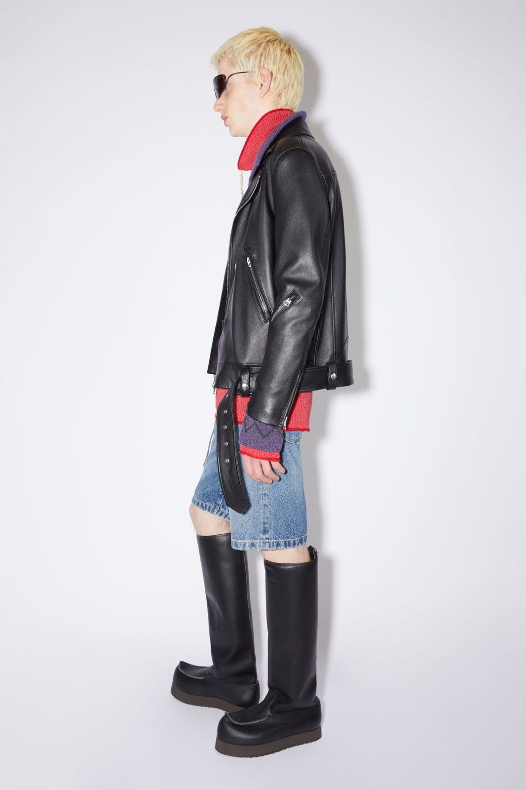 Acne Studios Leather Jacket in Black Size US M / EU 48-50 / 2 - 4 Thumbnail