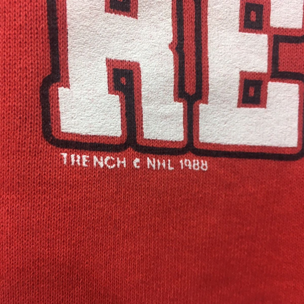 NHL × Vintage Vintage DETROIT RED WING 1988 sweatshirt Size US L / EU 52-54 / 3 - 4 Thumbnail