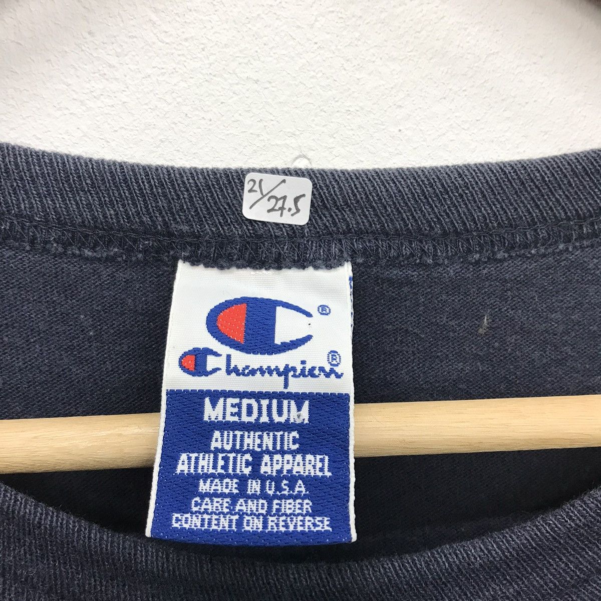 Champion × Vintage *Rare!! Vintage Champion University Michigan Spellout Tee Size US M / EU 48-50 / 2 - 13 Thumbnail