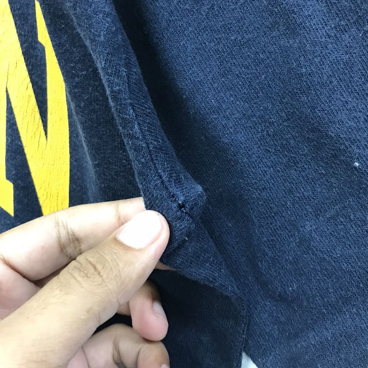 Champion × Vintage *Rare!! Vintage Champion University Michigan Spellout Tee Size US M / EU 48-50 / 2 - 10 Thumbnail
