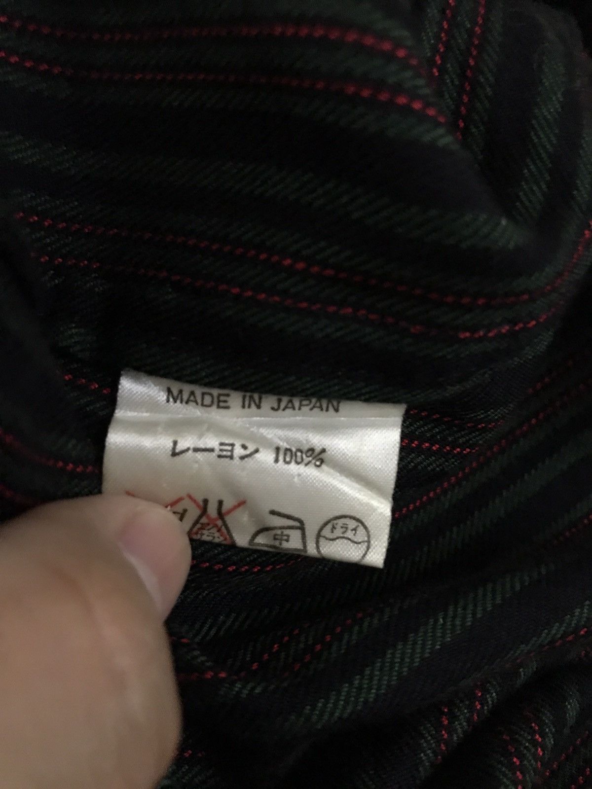 Japanese Brand Made in Japan A.T Atsuro Tayama Stripes Rayon Light Jacket Size US M / EU 48-50 / 2 - 6 Thumbnail