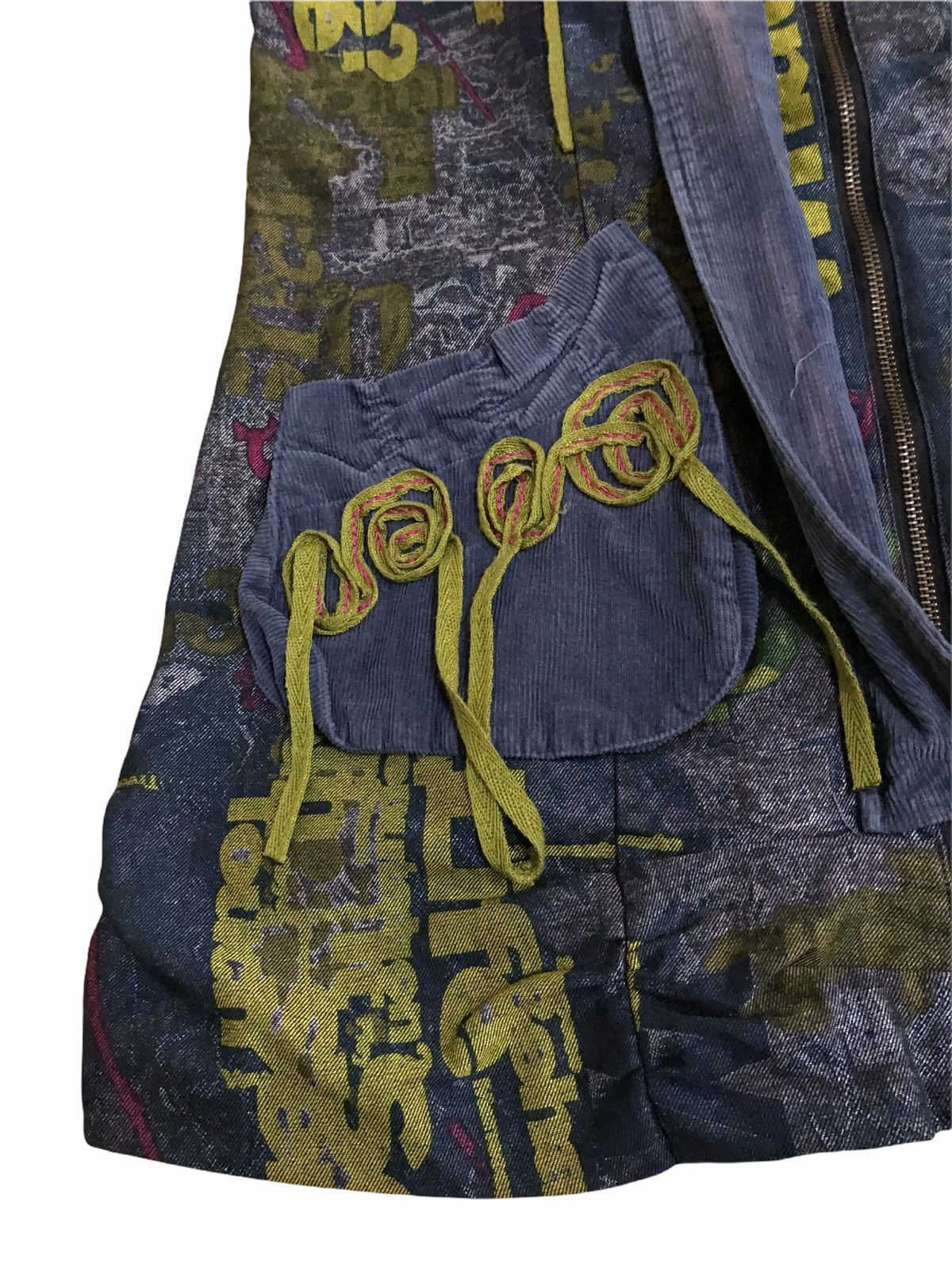 Japanese Brand Vintage Japanese Brand Multicolour Vest Kapital Style Size US M / EU 48-50 / 2 - 4 Thumbnail