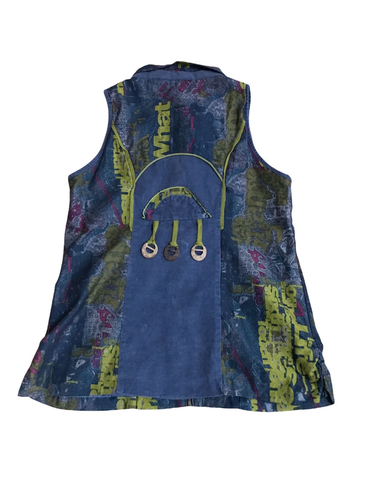 Japanese Brand Vintage Japanese Brand Multicolour Vest Kapital Style Size US M / EU 48-50 / 2 - 1 Thumbnail