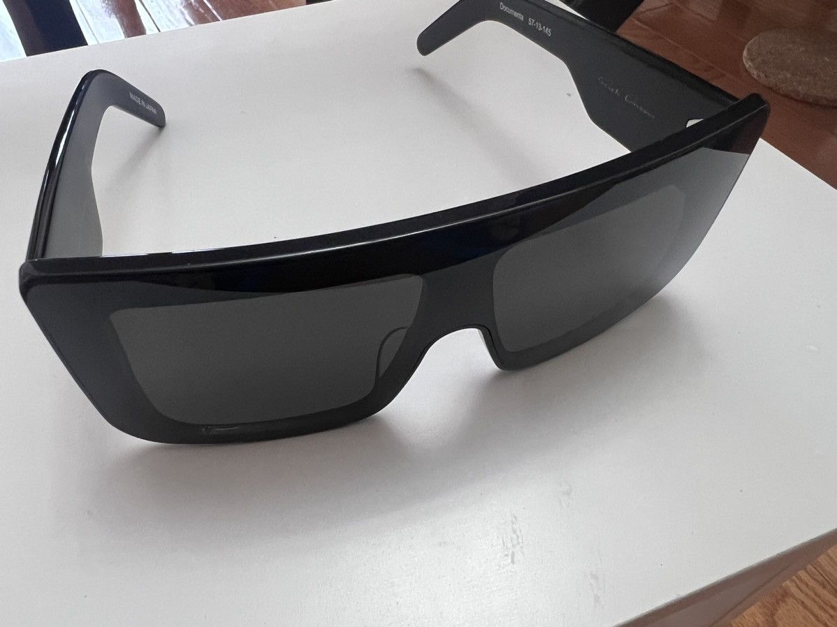 Rick Owens Rick Owens Documenta Sunglasses Size ONE SIZE - 1 Thumbnail