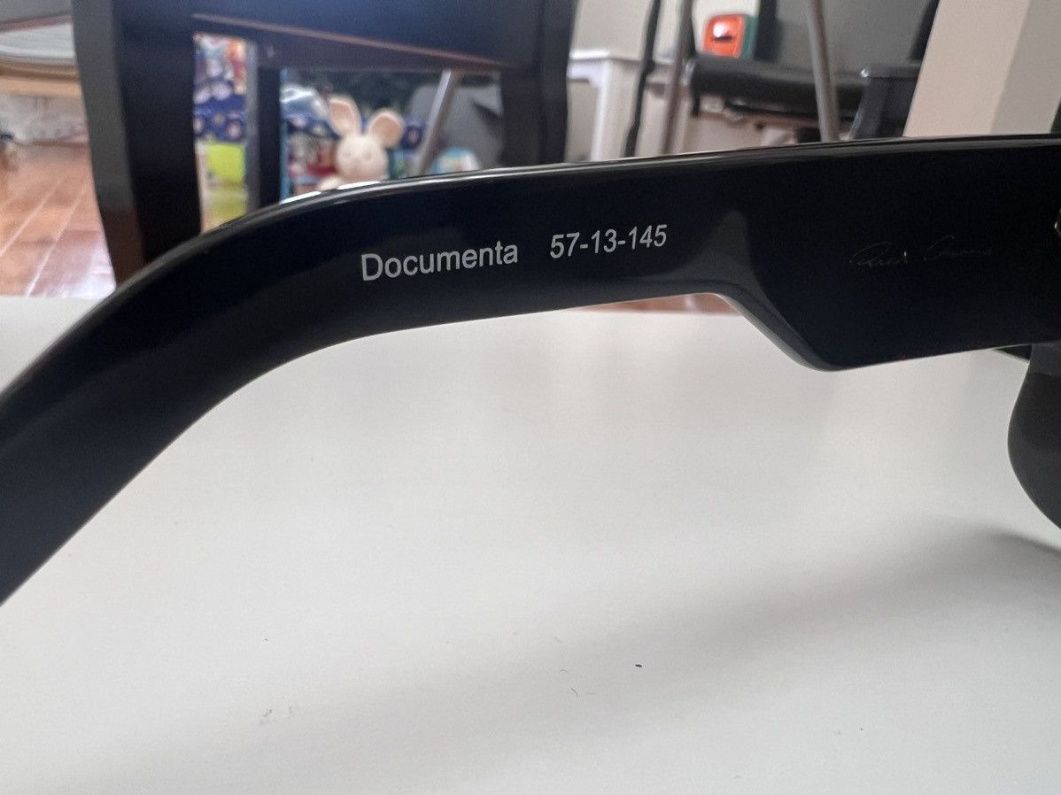 Rick Owens Rick Owens Documenta Sunglasses Size ONE SIZE - 3 Thumbnail