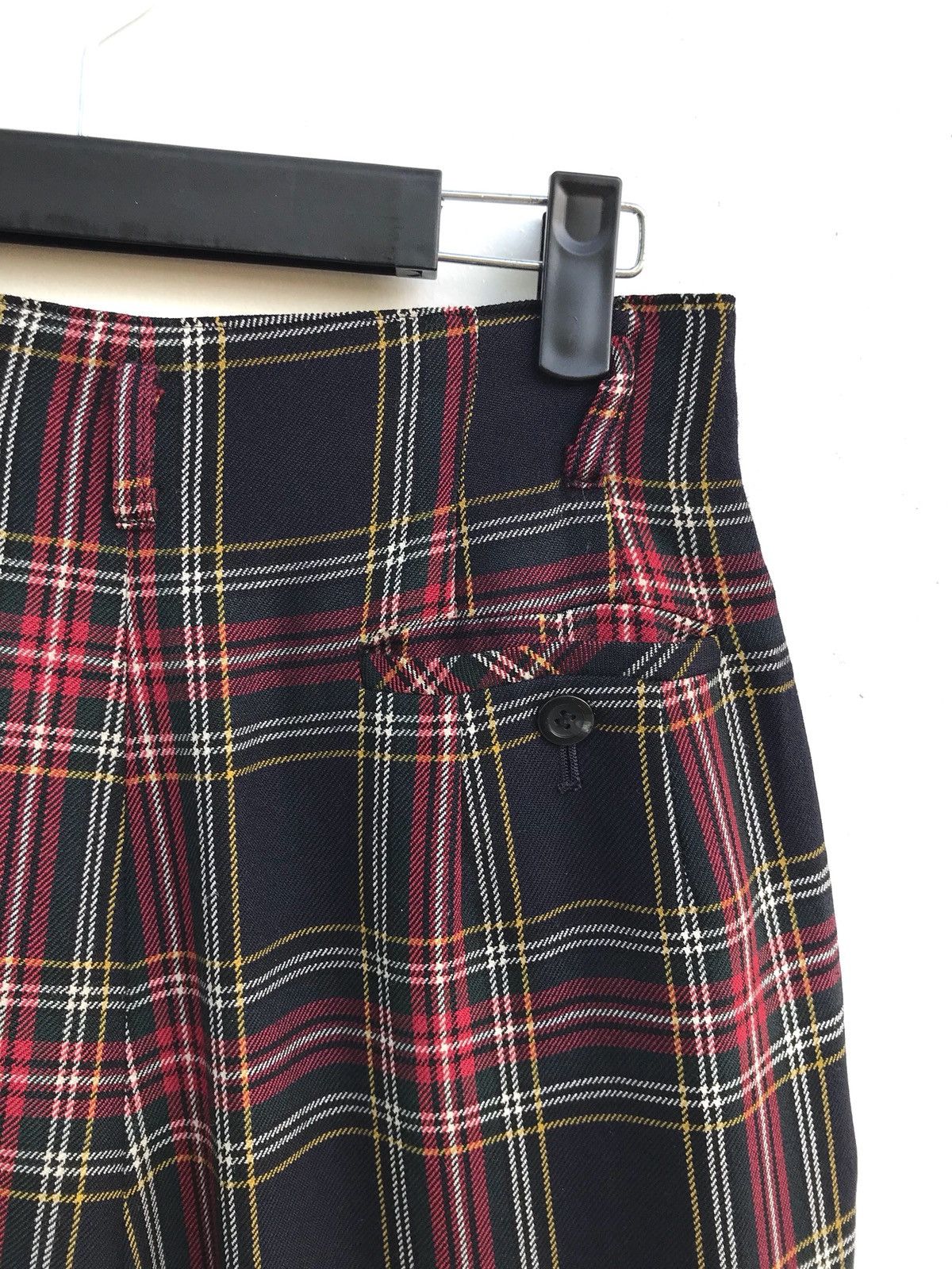 Japanese Brand Vintage Japanese Brand Lantana Wool Tartan Checked.Pants Size US 26 / EU 42 - 5 Thumbnail