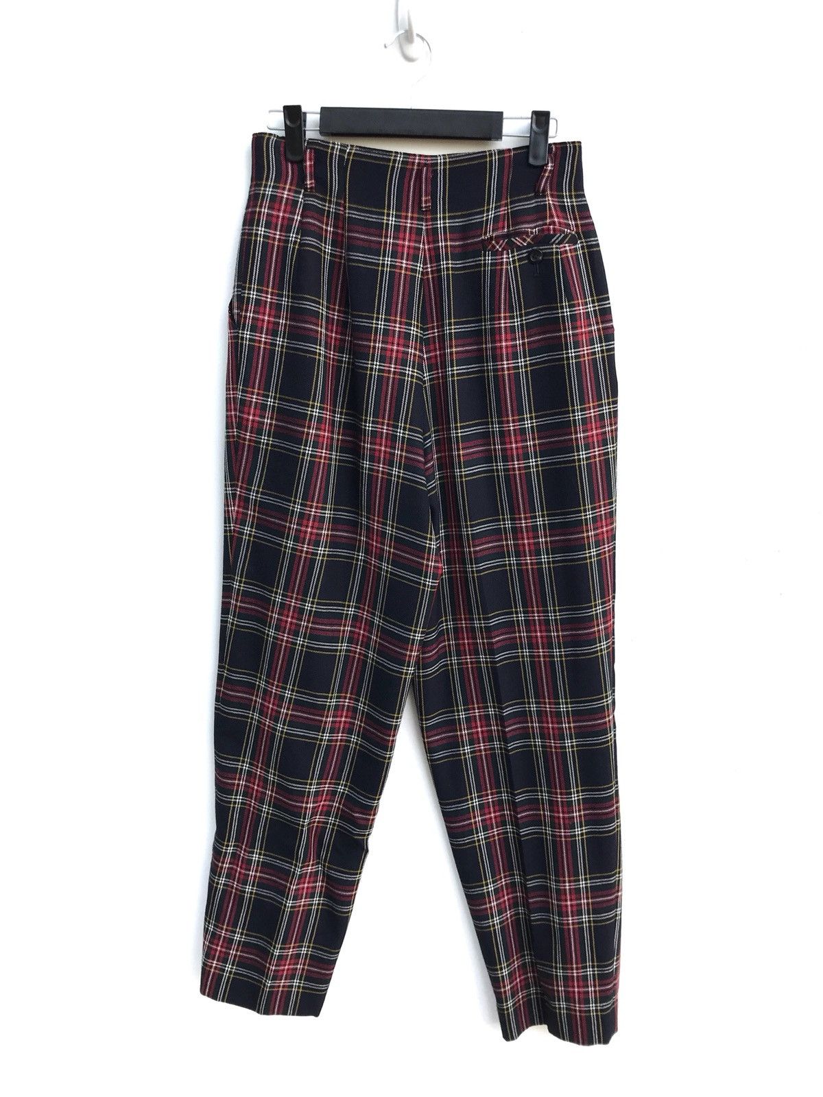 Japanese Brand Vintage Japanese Brand Lantana Wool Tartan Checked.Pants Size US 26 / EU 42 - 1 Thumbnail