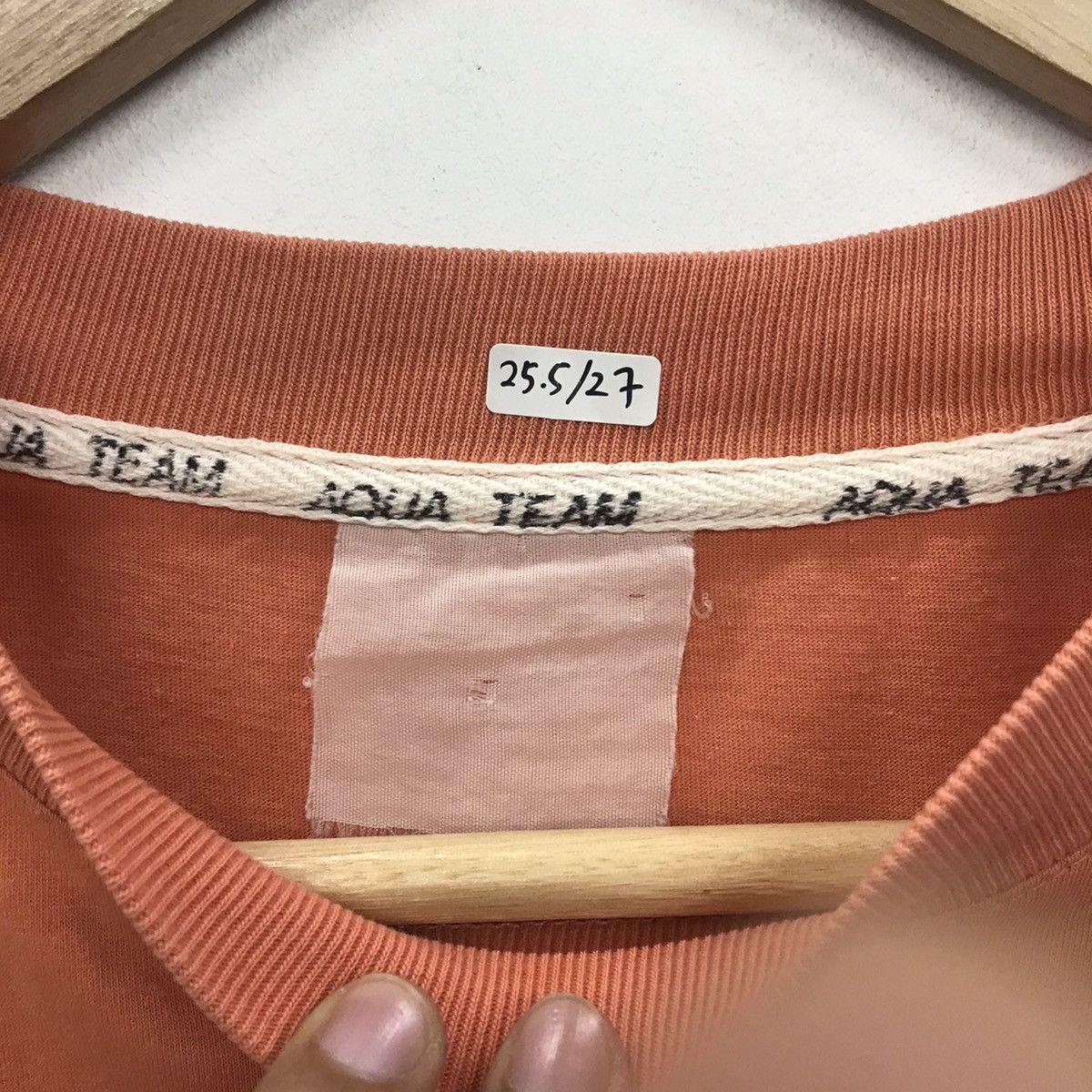 Vintage Vintage 90s Aqua Team Surfing Tee Size US XXL / EU 58 / 5 - 8 Thumbnail