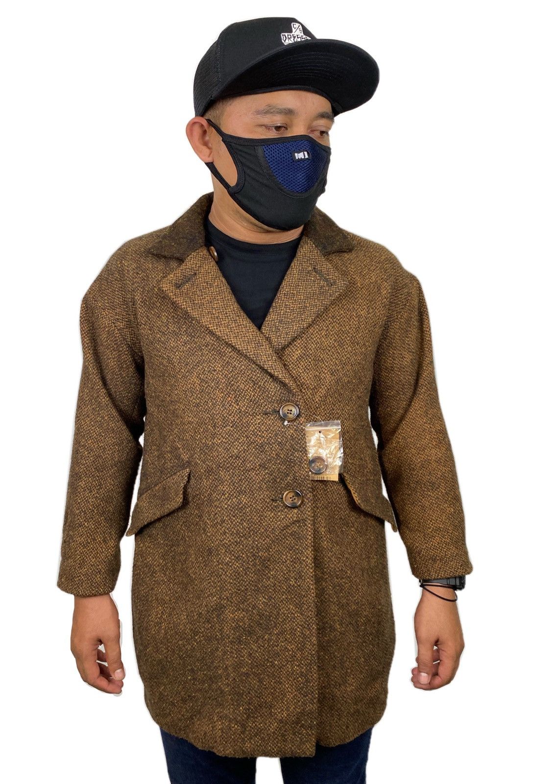 stussy×harris tweed Coach Jacket＆Pants Very Goods | Stussy Harris Tweed Coaches Jacket (Brown)