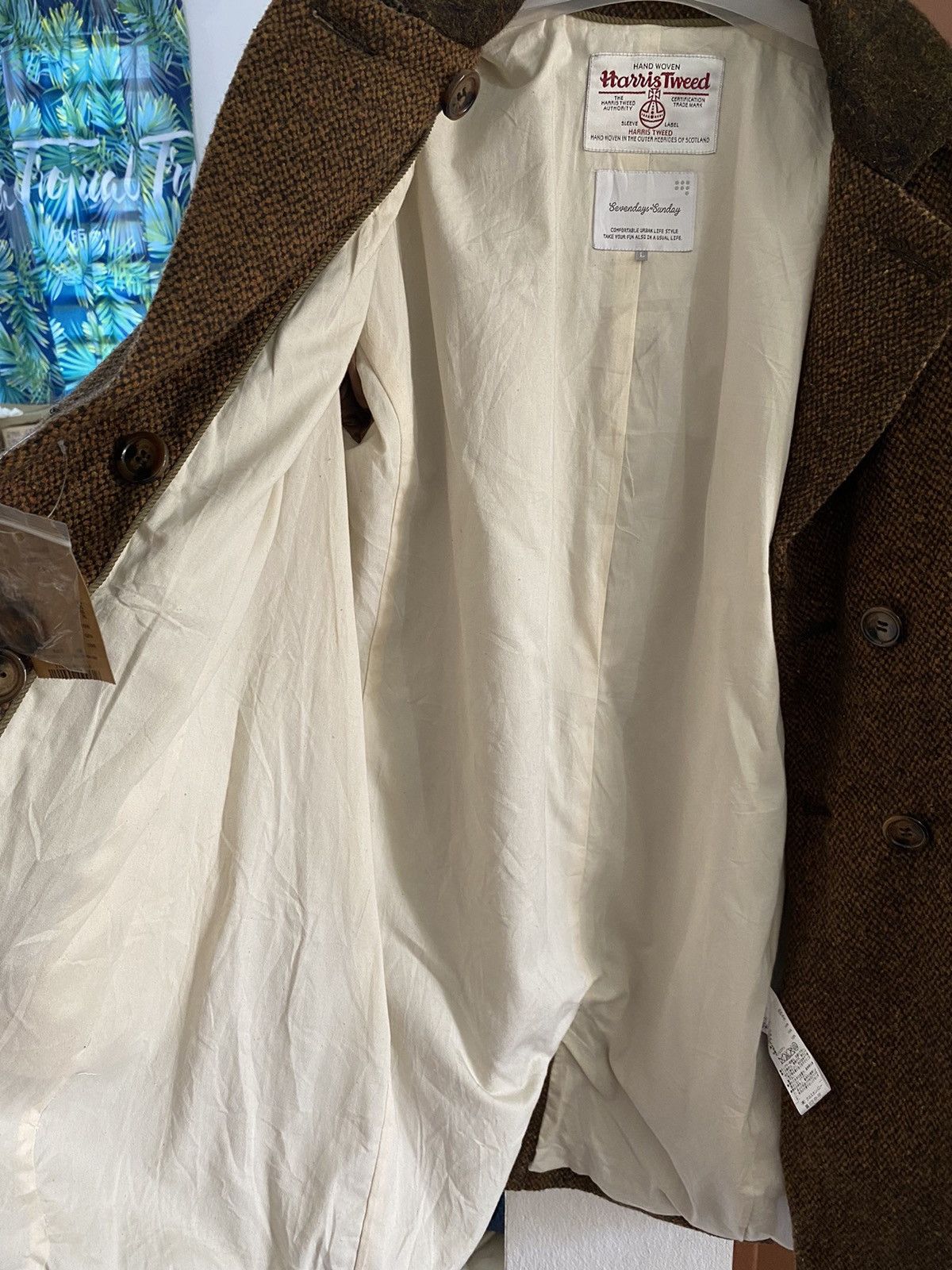 Harris Tweed Harris Tweed x Sevenday Sunday Jacket Size US L / EU 52-54 / 3 - 14 Thumbnail