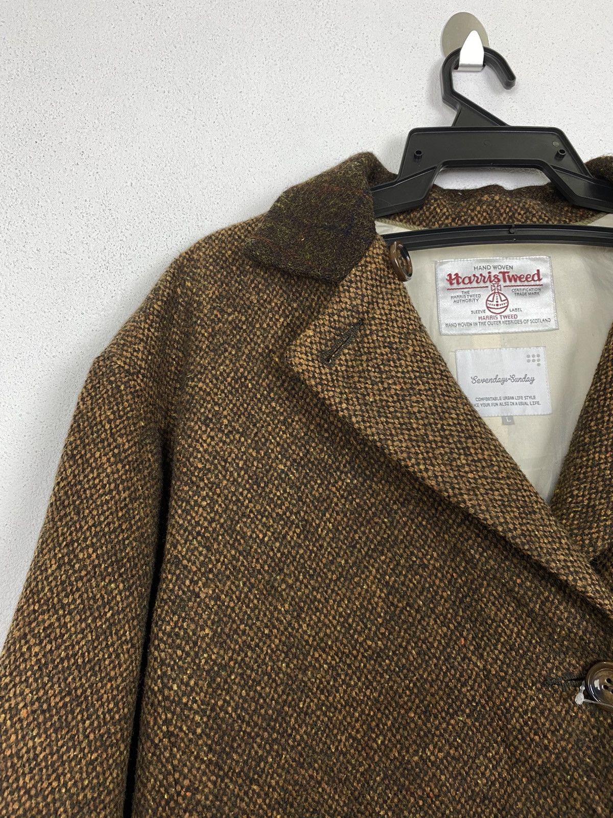 Harris Tweed Harris Tweed x Sevenday Sunday Jacket Size US L / EU 52-54 / 3 - 10 Thumbnail