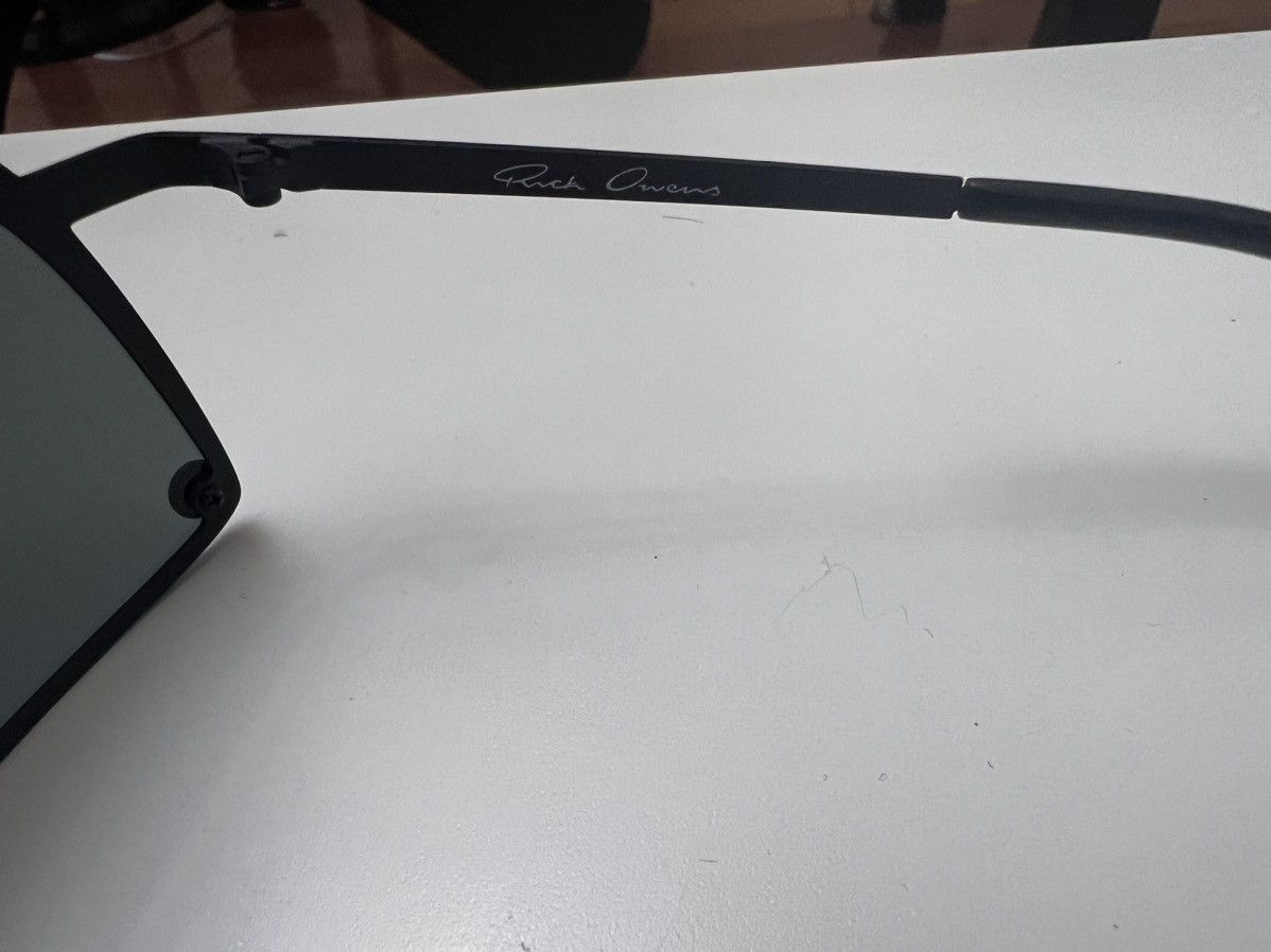 Rick Owens Rick Owens Shielding Sunglasses Size ONE SIZE - 5 Thumbnail