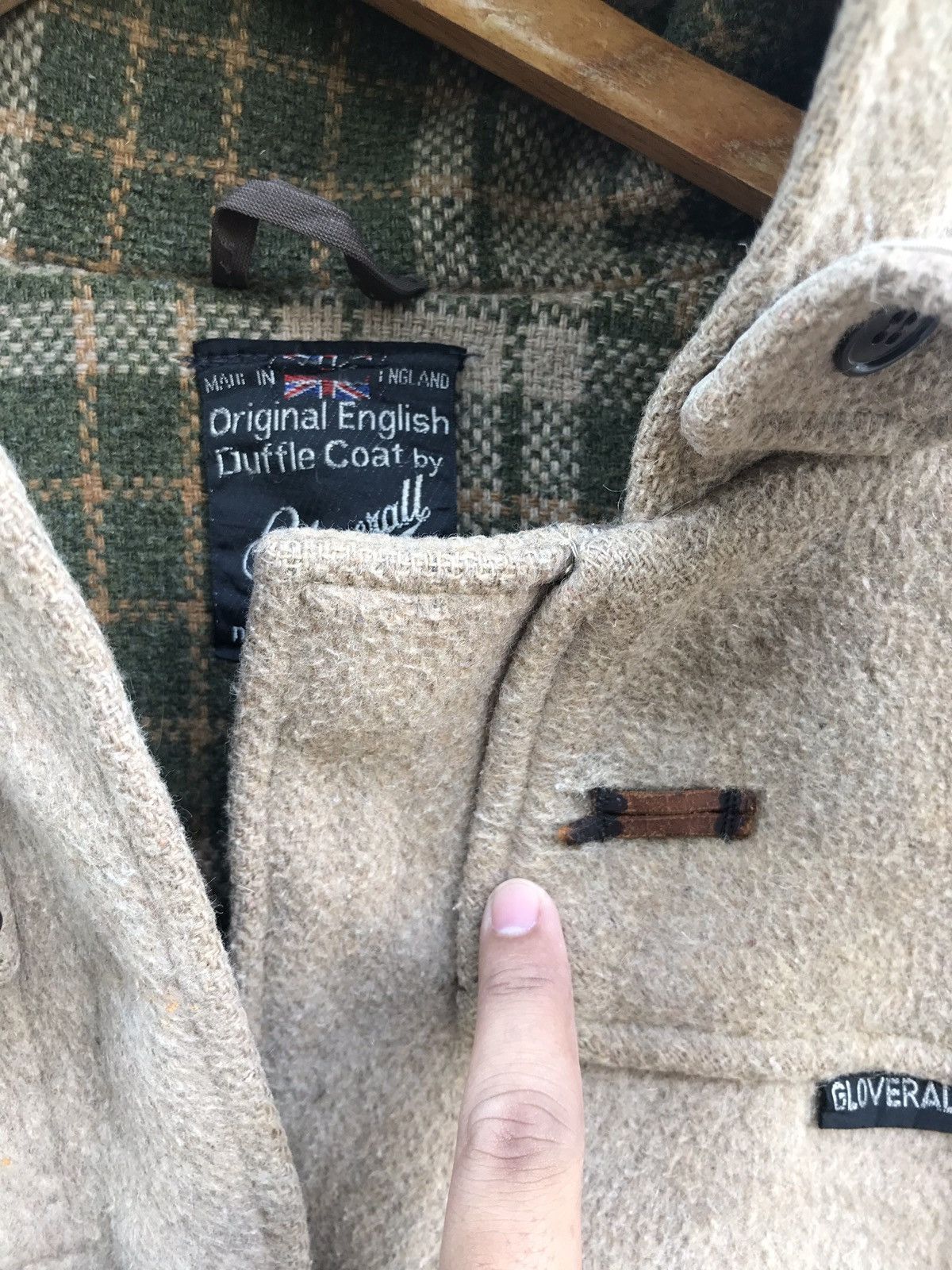 Gloverall Vintage Made in England Gloveral Wool Duffle Heavy Coat Size US M / EU 48-50 / 2 - 6 Thumbnail