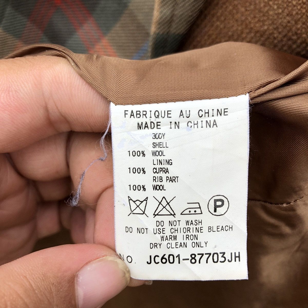 Japanese Brand KEITA MARUYAMA TOKYO PARIS VEST TARTAN DESIGN Size US M / EU 48-50 / 2 - 11 Thumbnail
