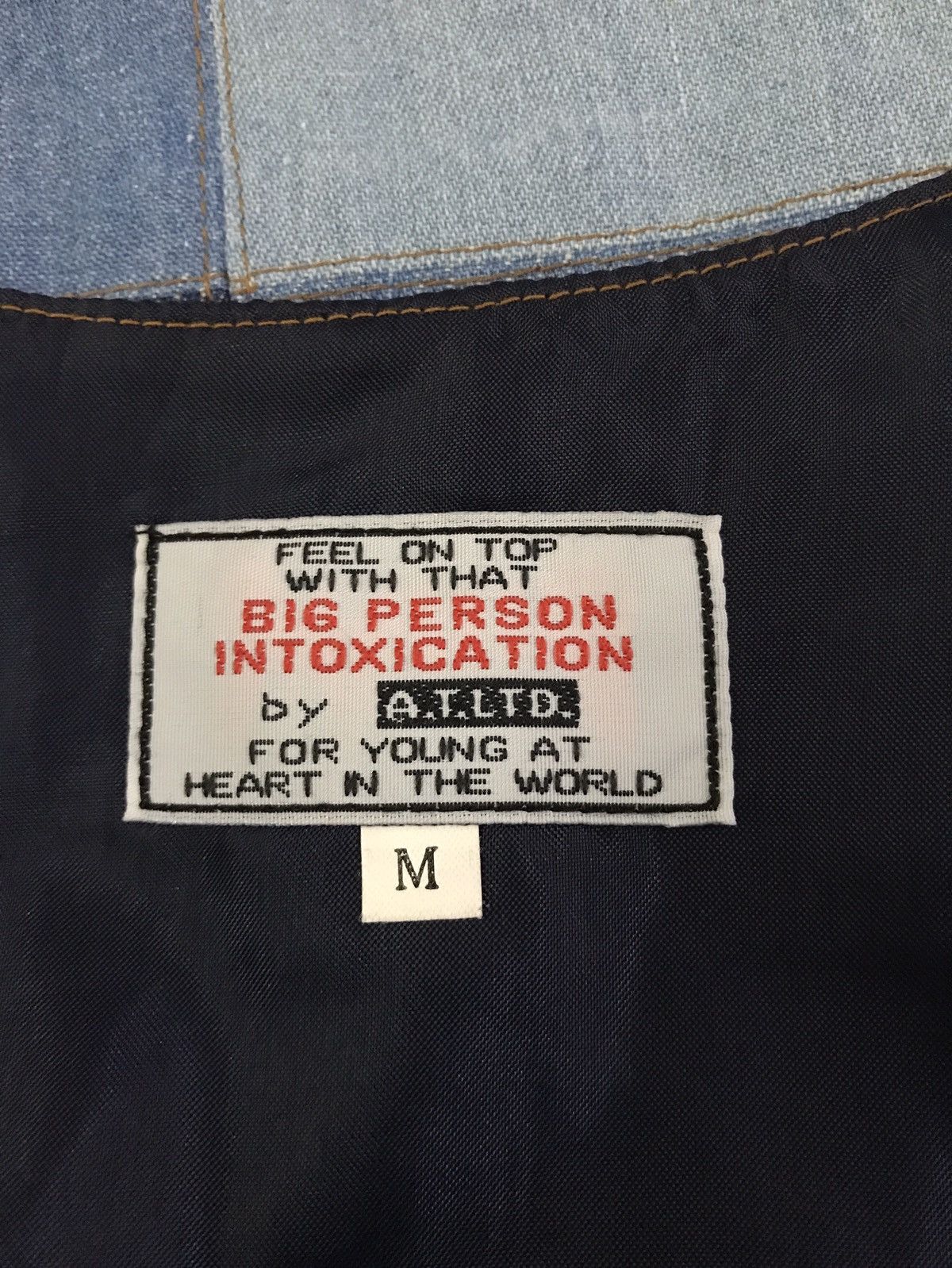 Japanese Brand Japanese Brand A.T.L.T.D Denim Patchwork Vest Kapital Style Size US S / EU 44-46 / 1 - 4 Thumbnail