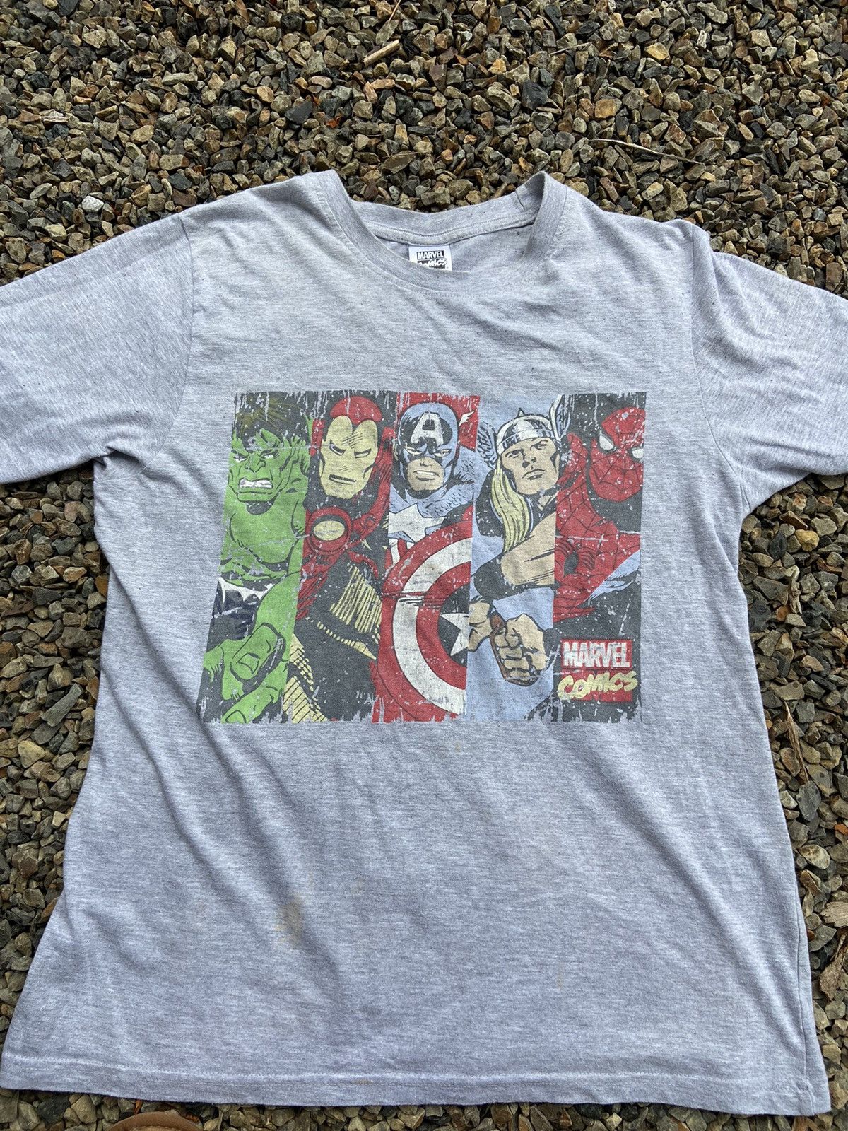 Marvel Comics Vintage. Comics. Marvel. Oreginal short sleeve T shirt. Size US M / EU 48-50 / 2 - 1 Thumbnail