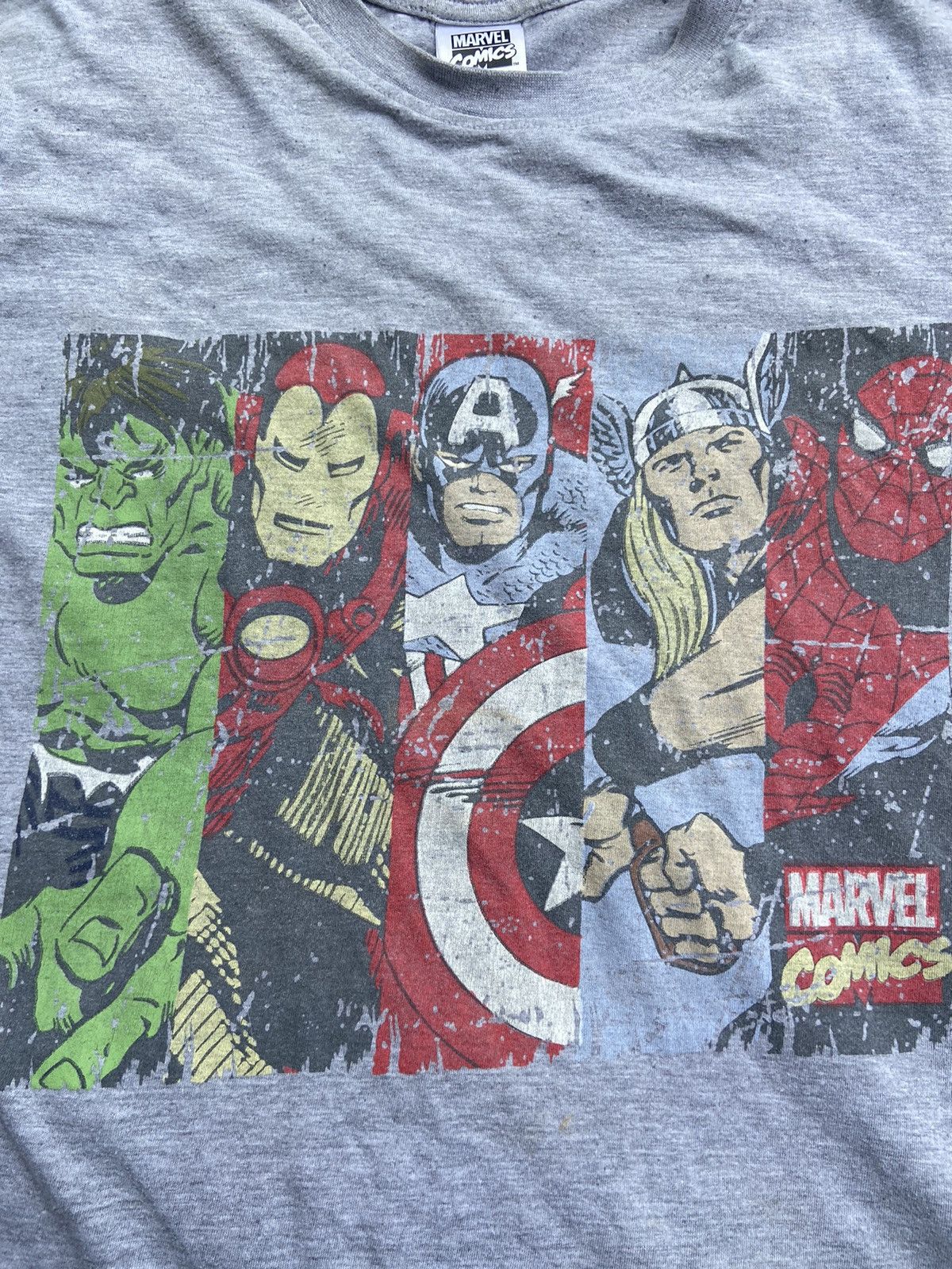 Marvel Comics Vintage. Comics. Marvel. Oreginal short sleeve T shirt. Size US M / EU 48-50 / 2 - 3 Thumbnail