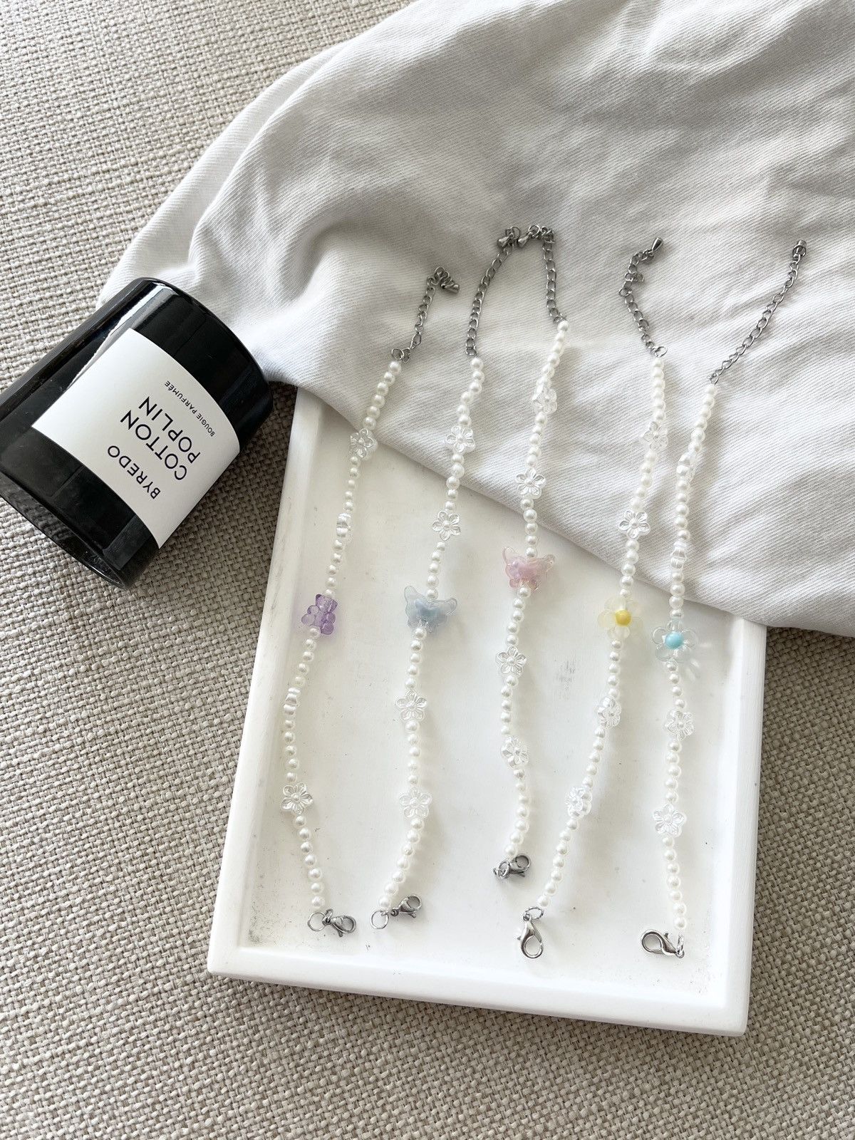 Handmade × Japanese Brand STEAL! Y2K Japan Pearl Bracelet Size ONE SIZE - 3 Thumbnail